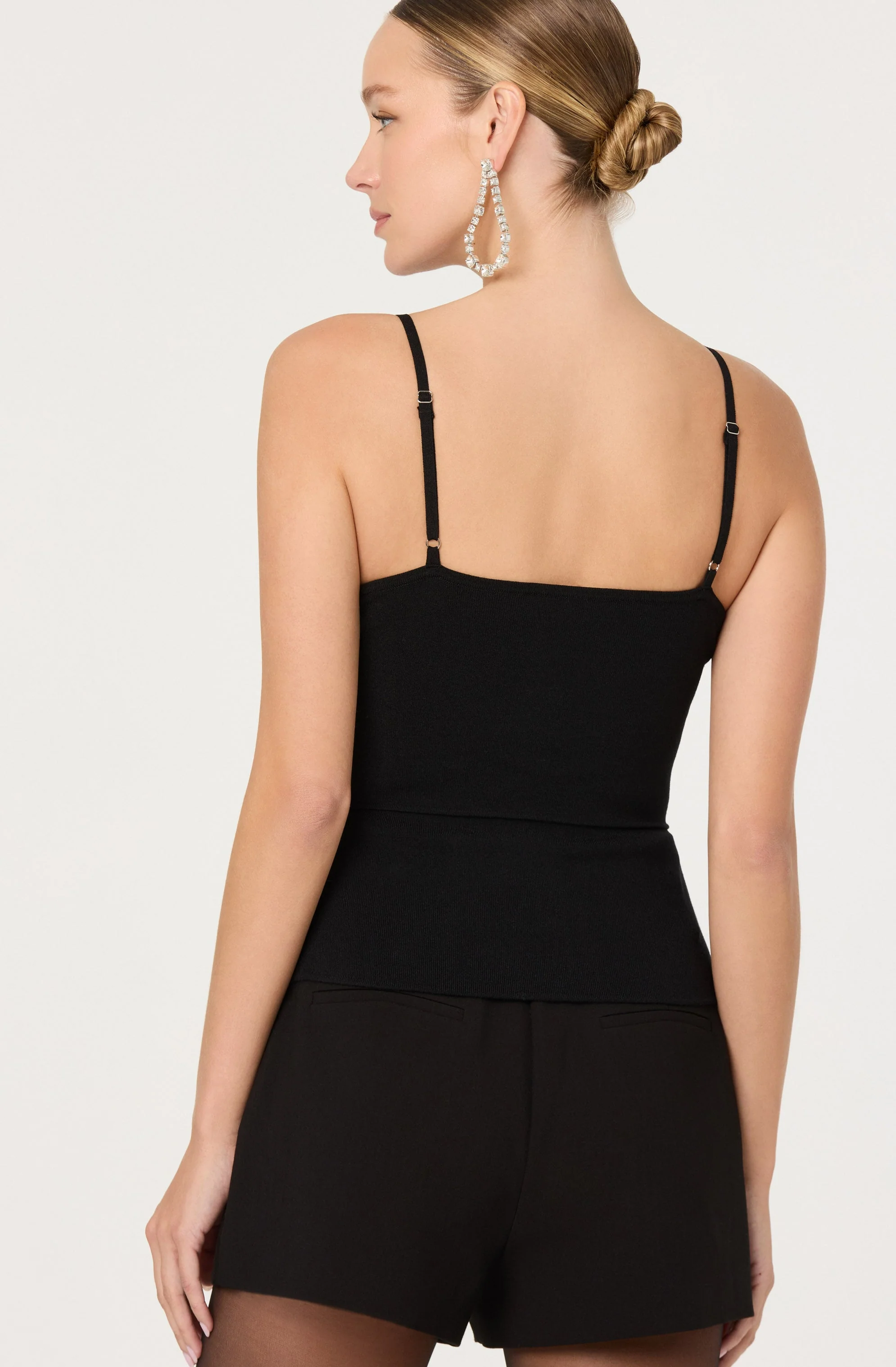 Adde Pearl Rhinestone Sweater Tank - Image 6