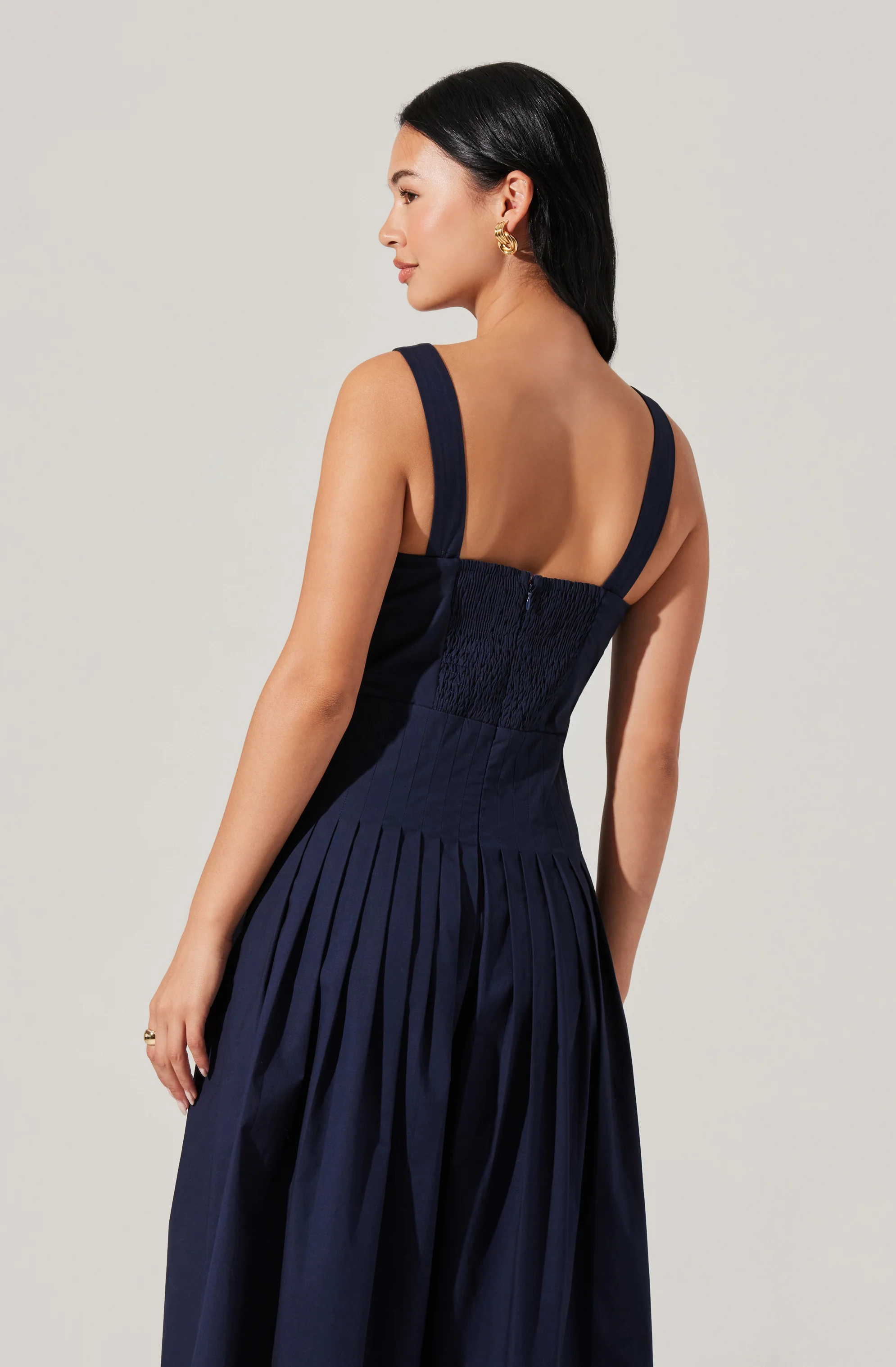 Aeryn Pleated Wide Leg Jumpsuit - Image 2
