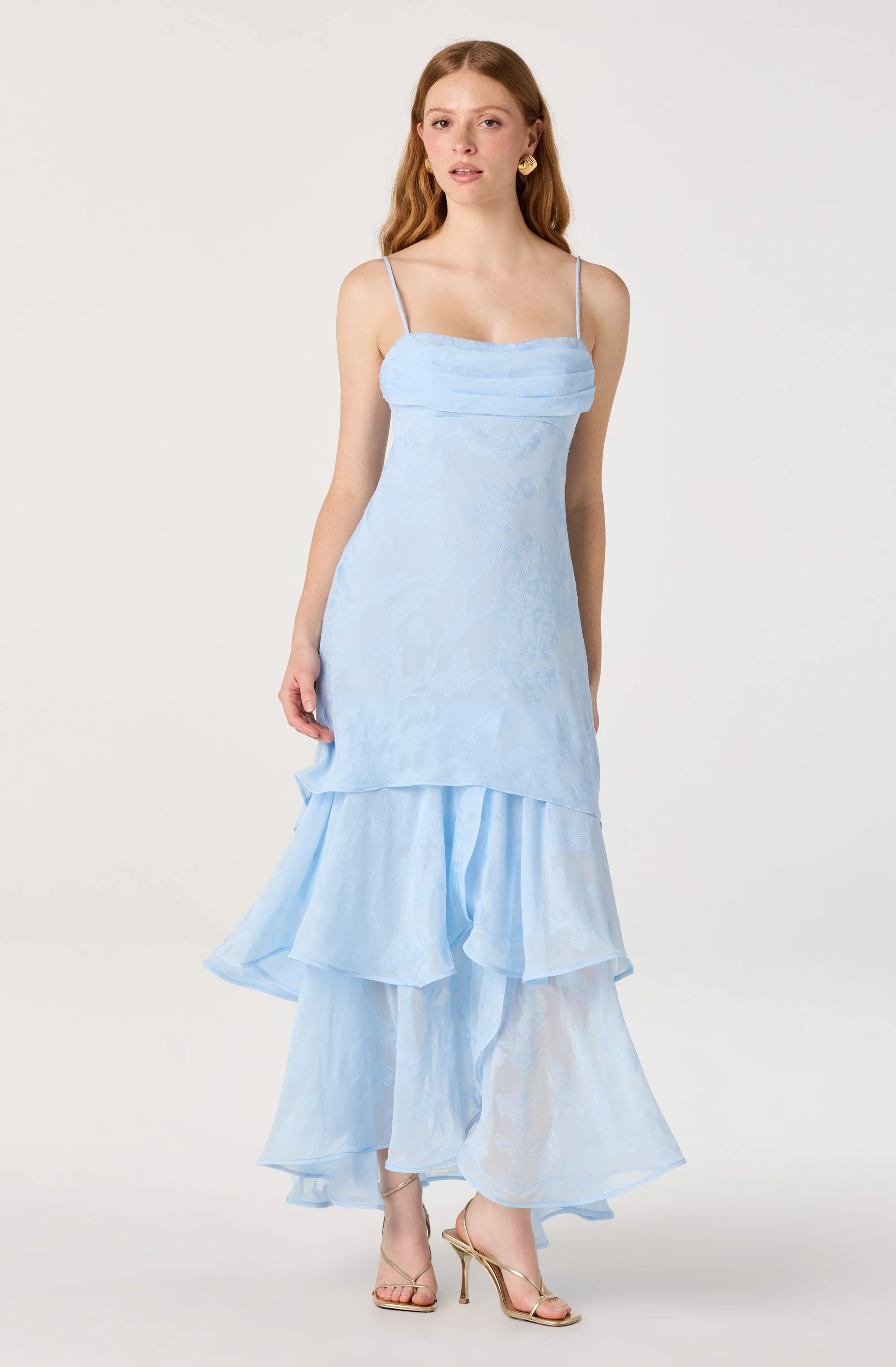Allison Tiered Ruffle Maxi Dress - Image 2