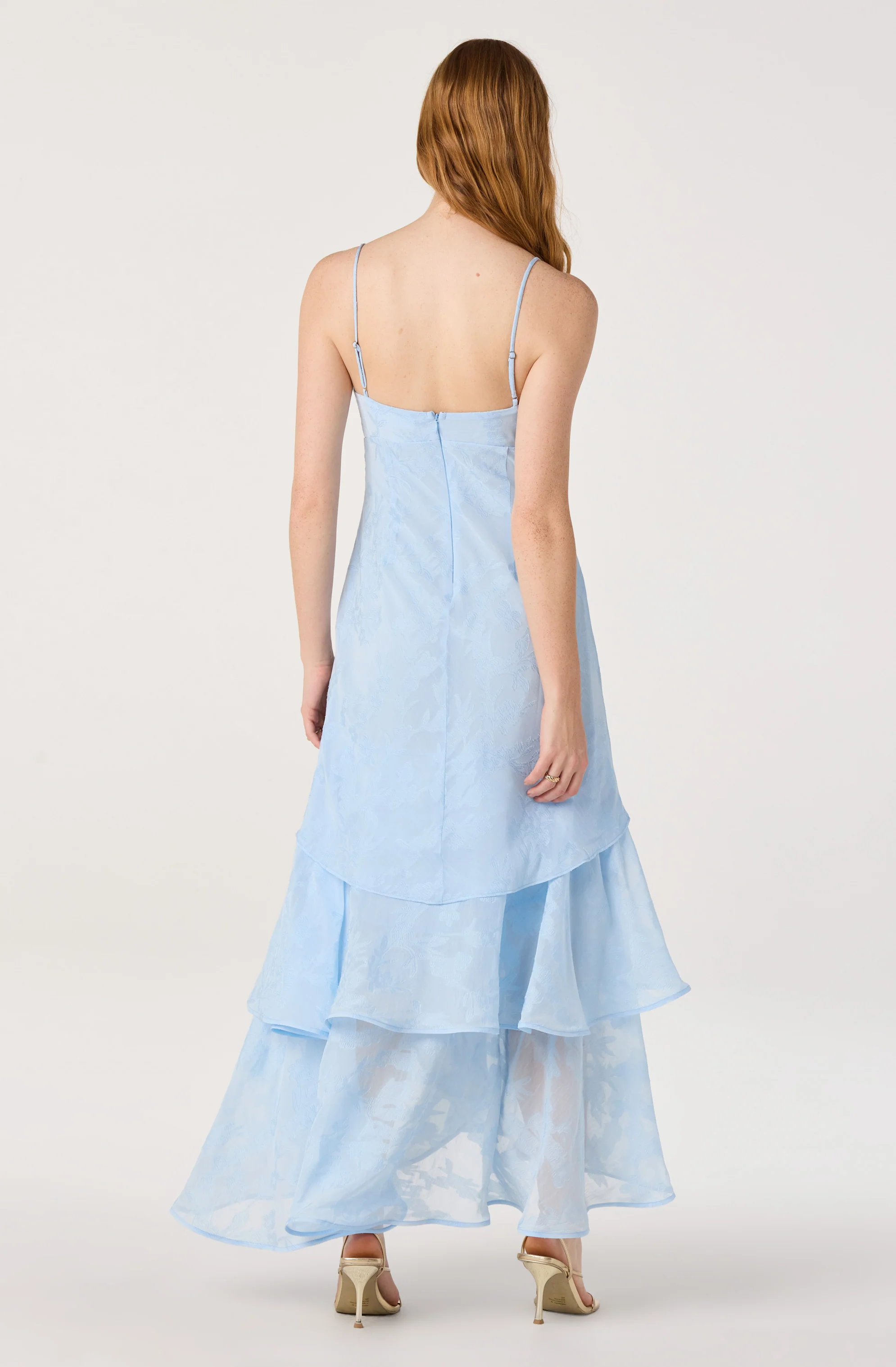 Allison Tiered Ruffle Maxi Dress - Image 3