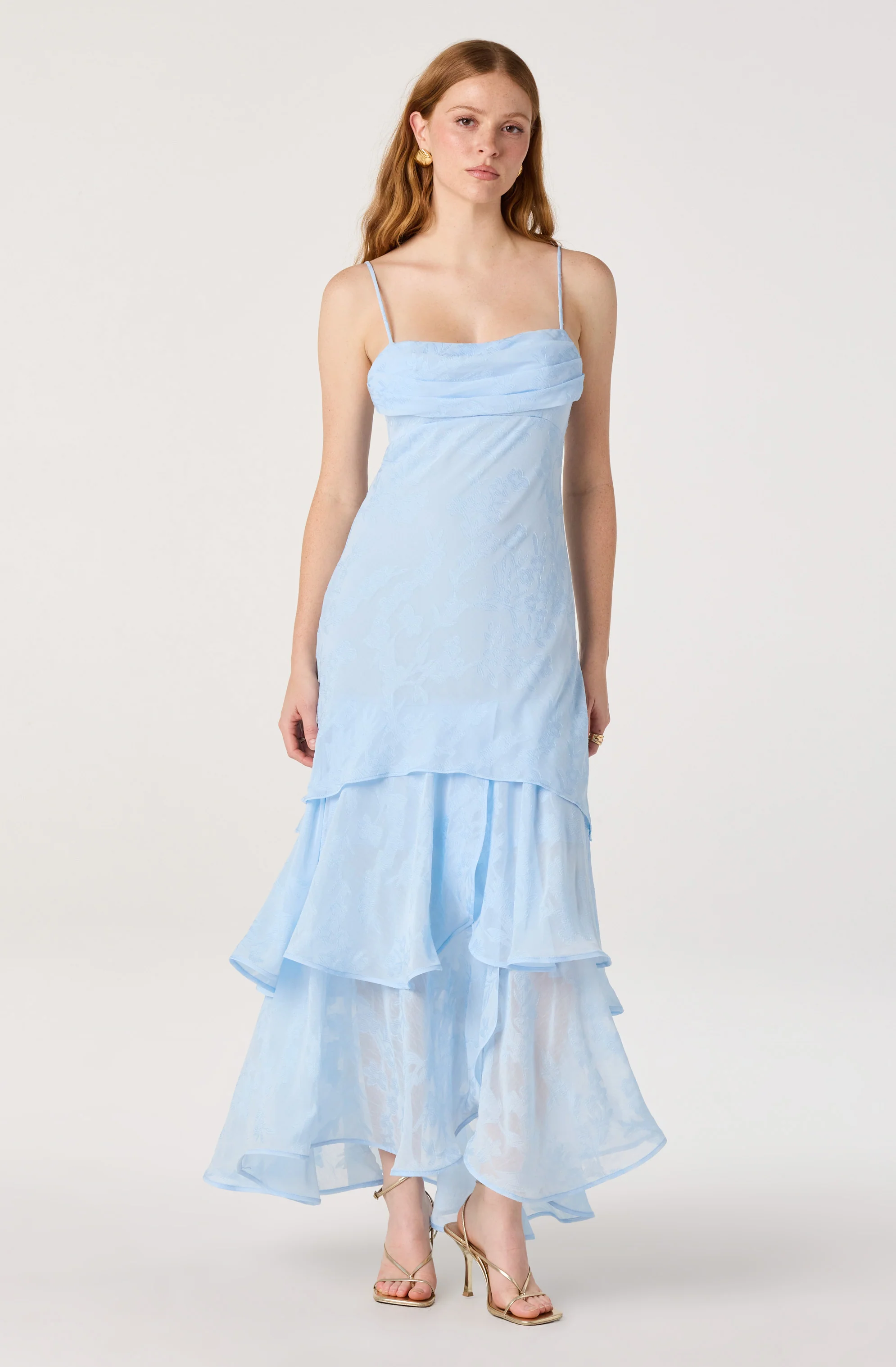 Allison Tiered Ruffle Maxi Dress - Image 5