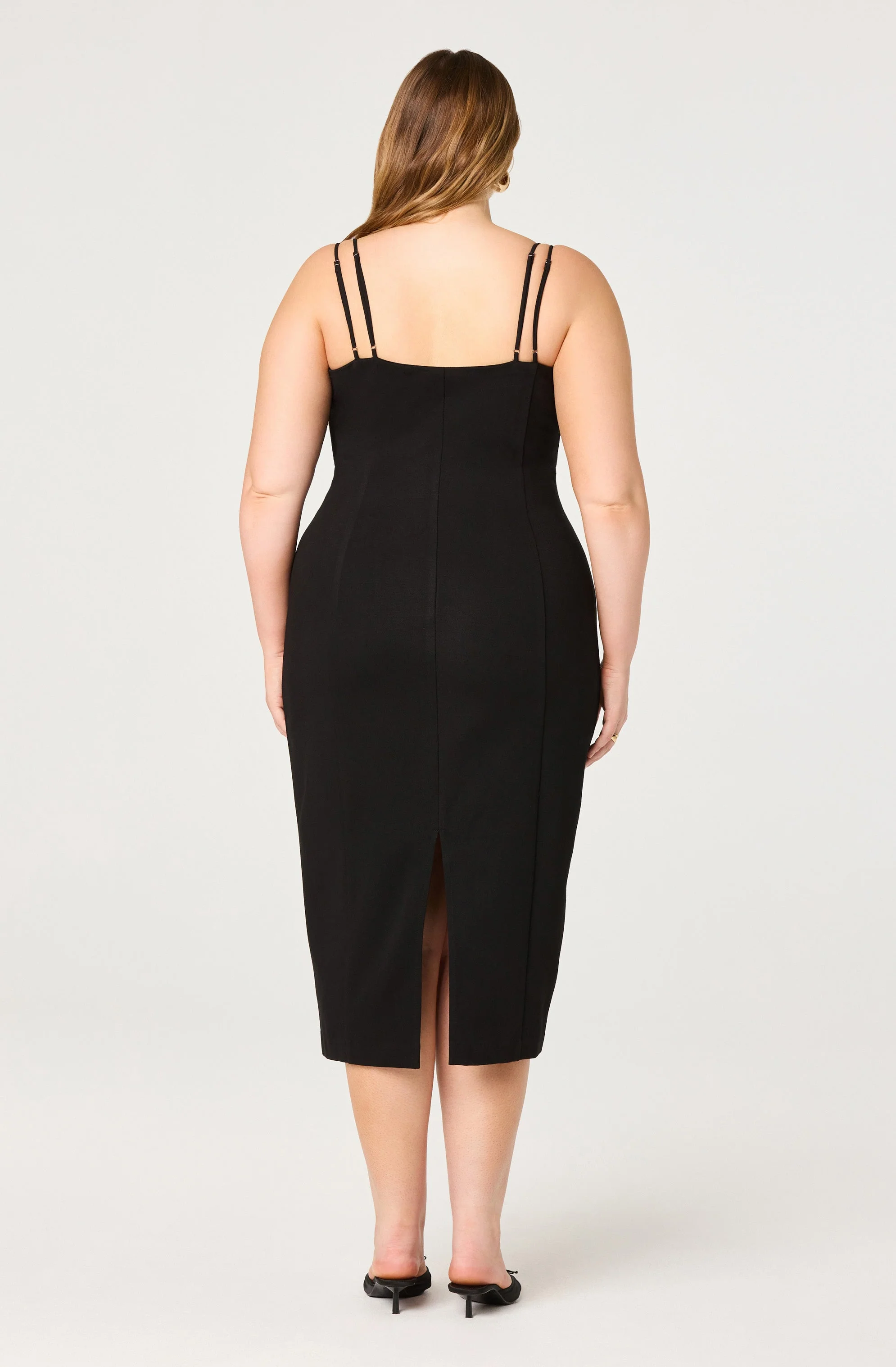 Allura Peekaboo Lace Midi Dress - Image 12