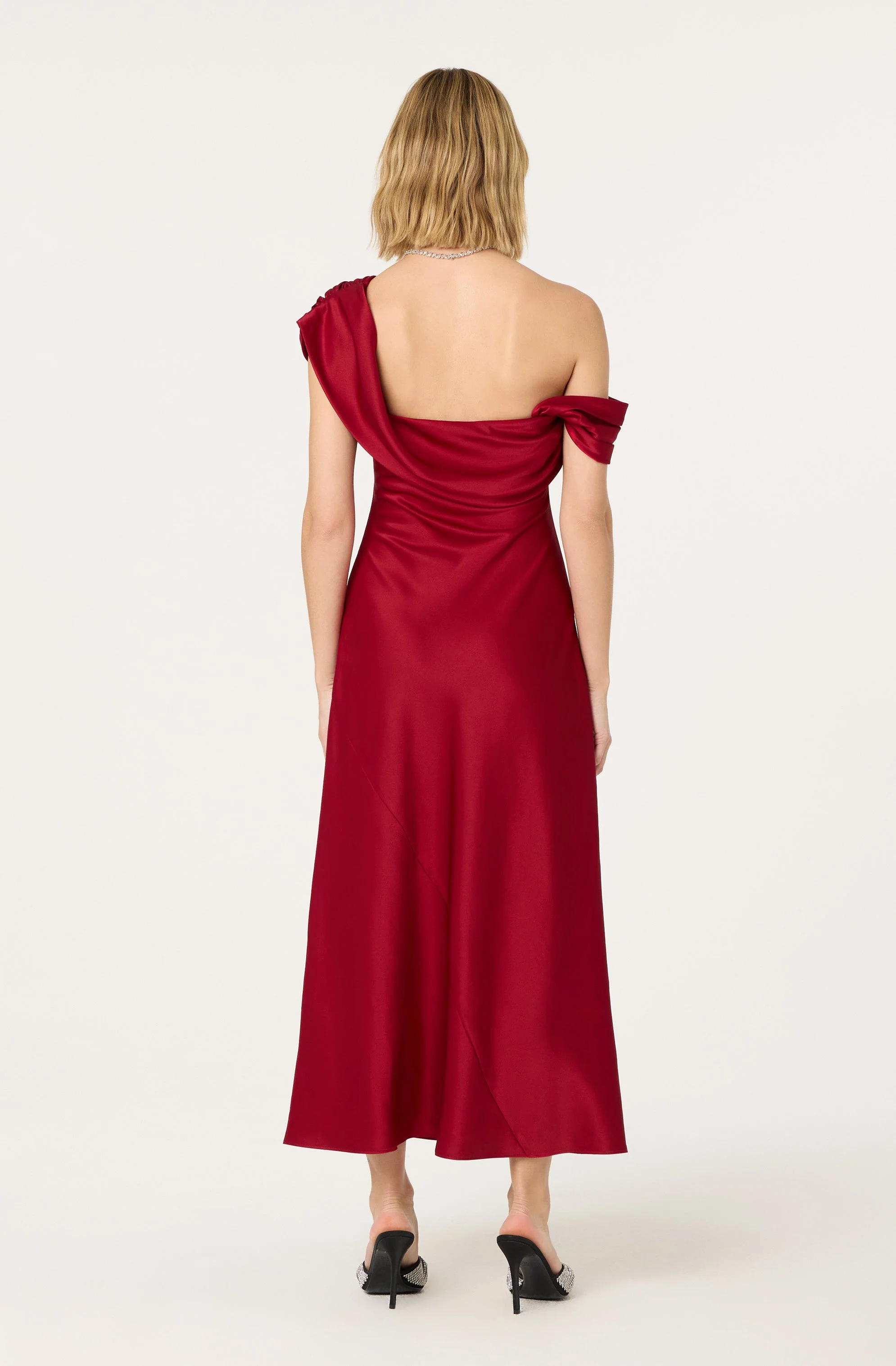 Alyssia One Shoulder Maxi Dress - Image 5