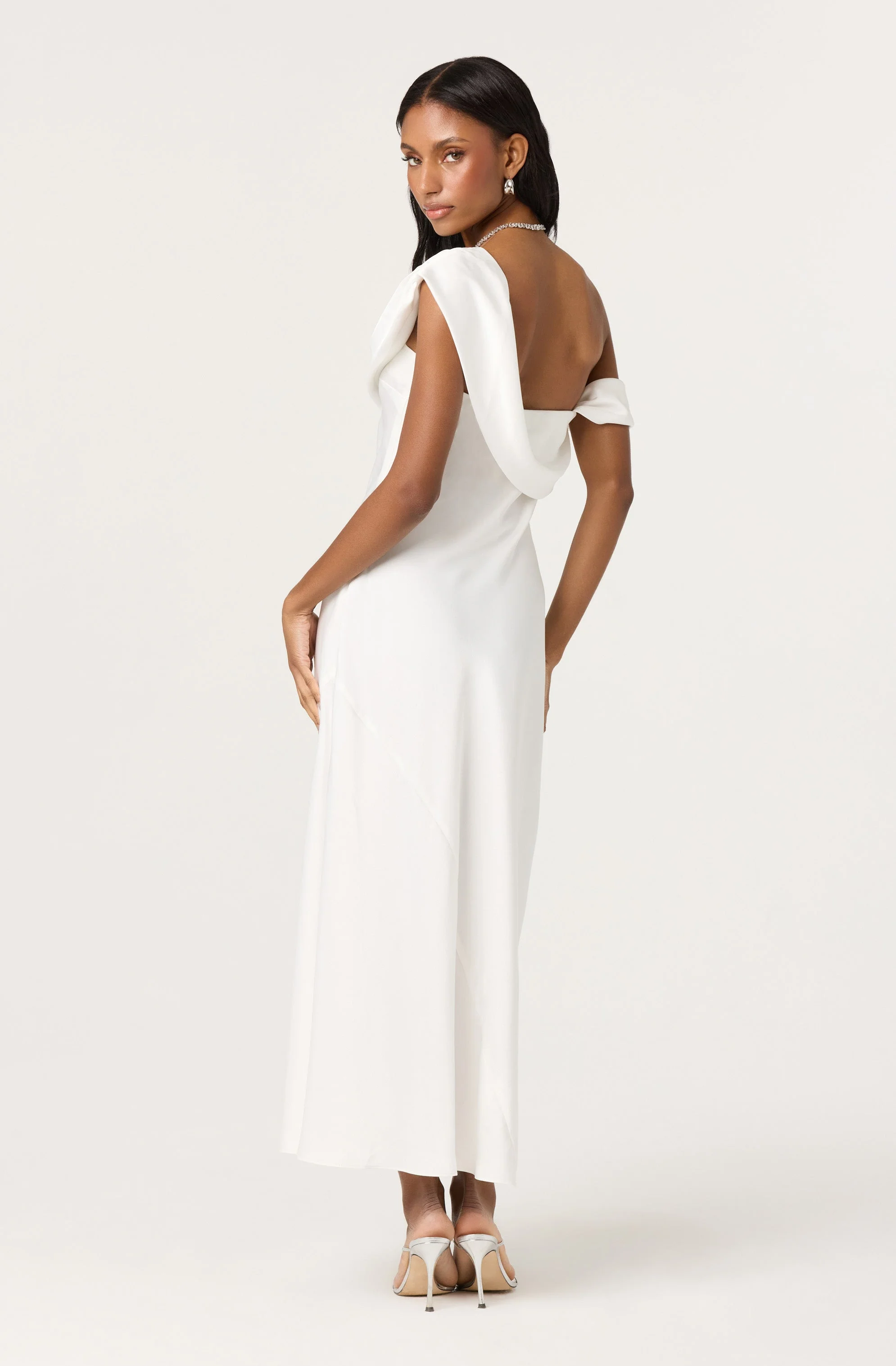 Alyssia One Shoulder Maxi Dress - Image 9