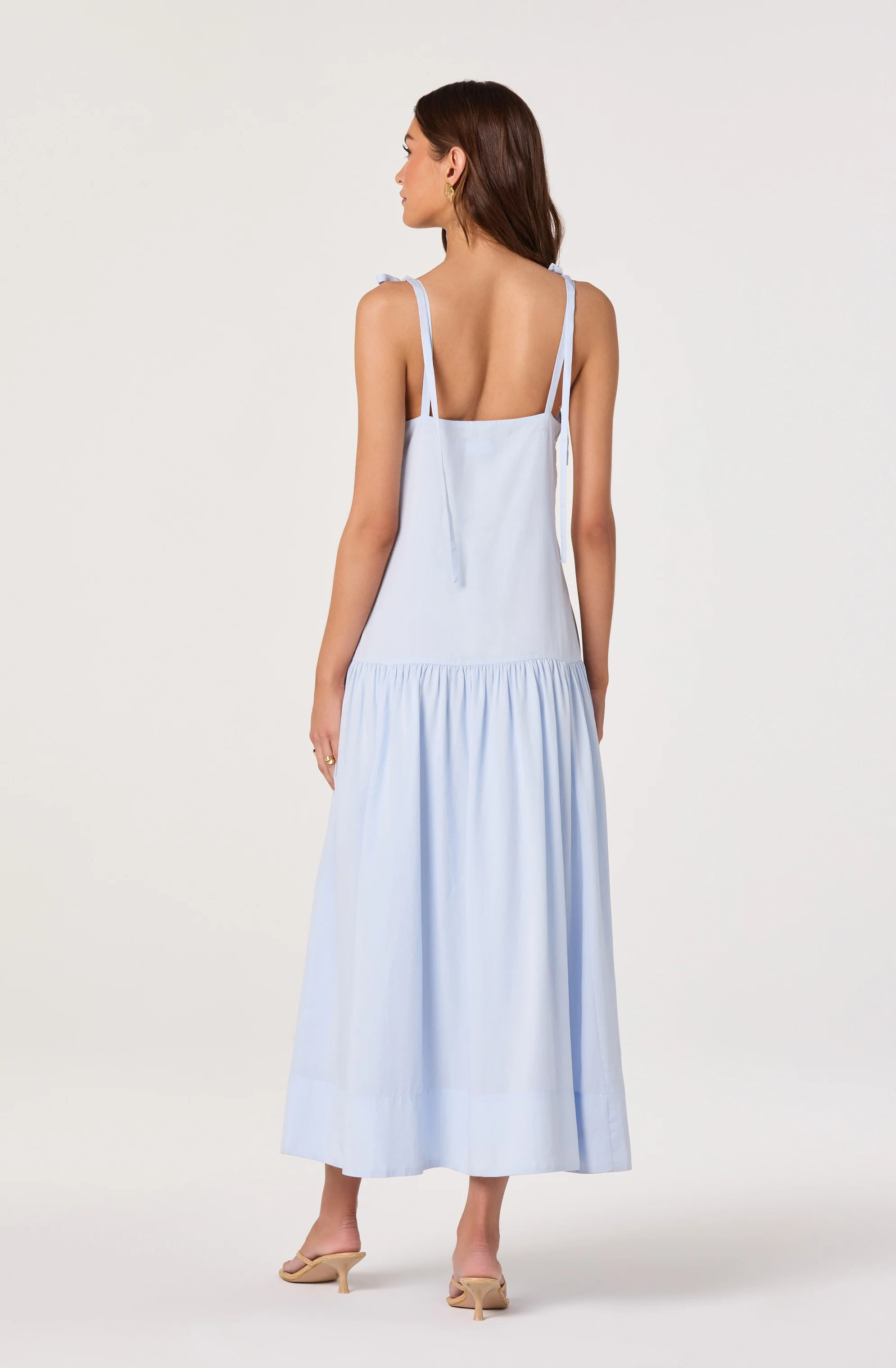 Amalina Drop-Waist Maxi Dress - Image 4
