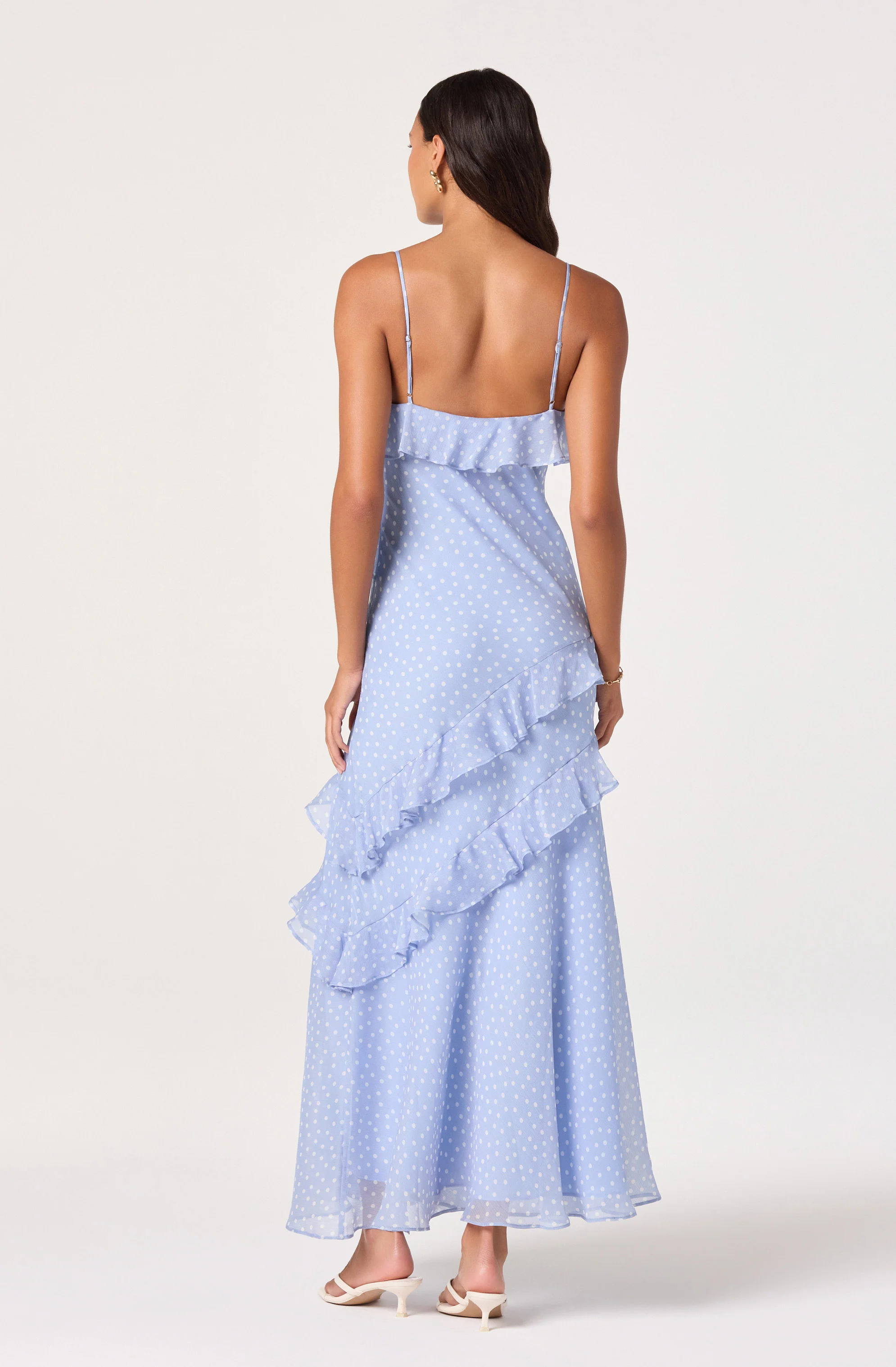Amiya Chiffon Maxi Dress - Image 3