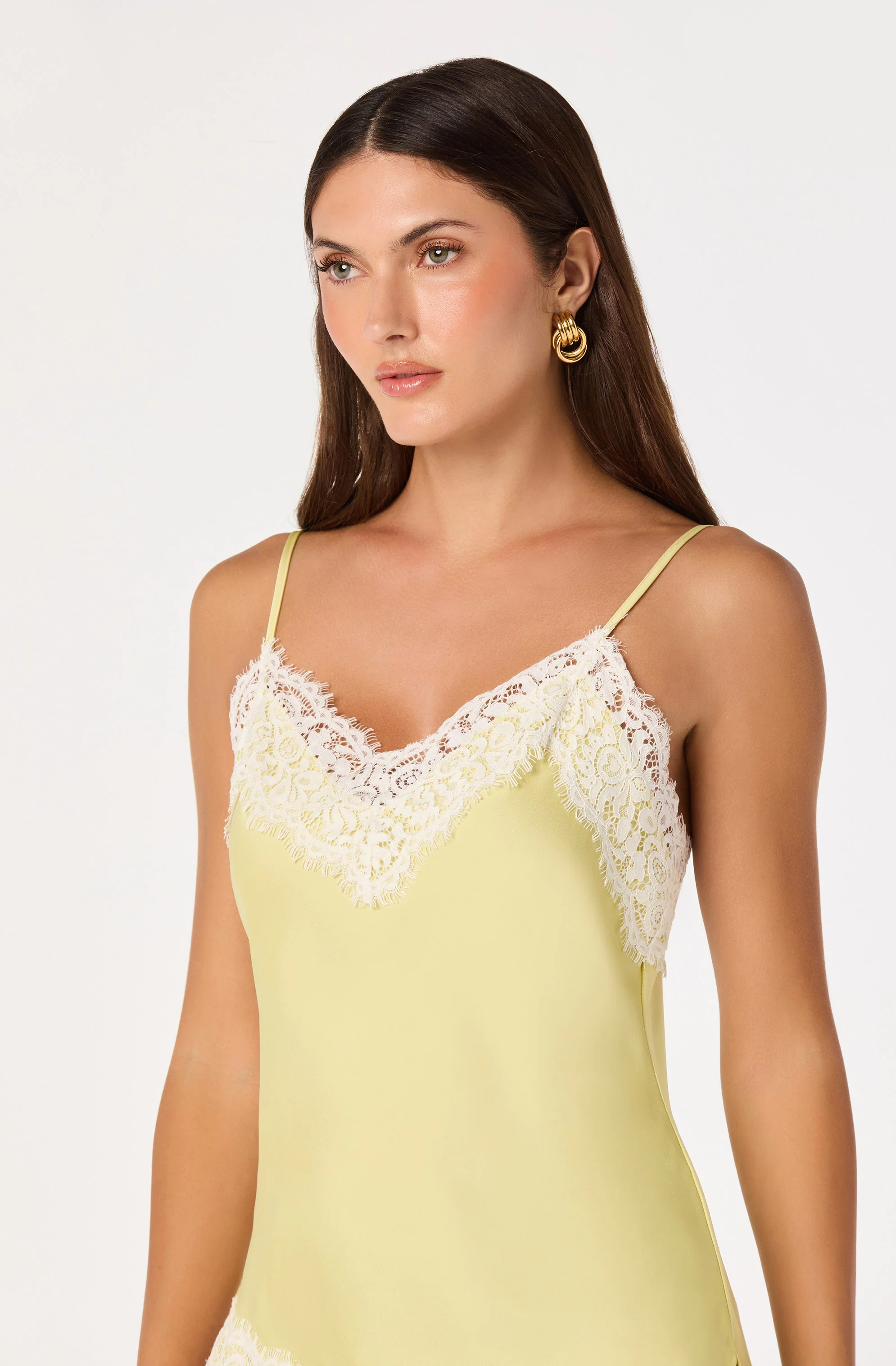 Analise Lace Trim Asymmetric Tank - Image 21