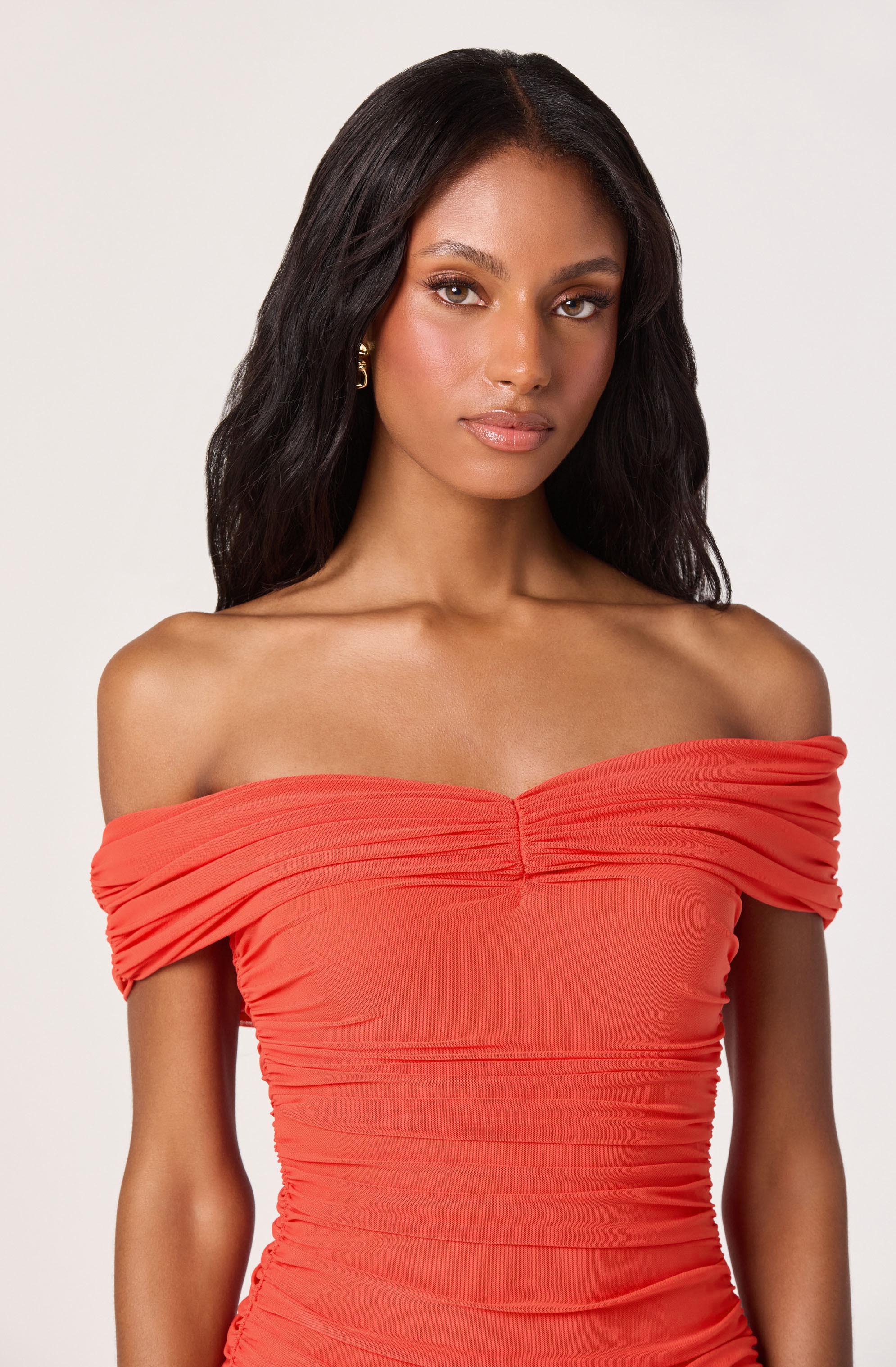 Andreana Off-Shoulder Knit Maxi Dress - Image 4