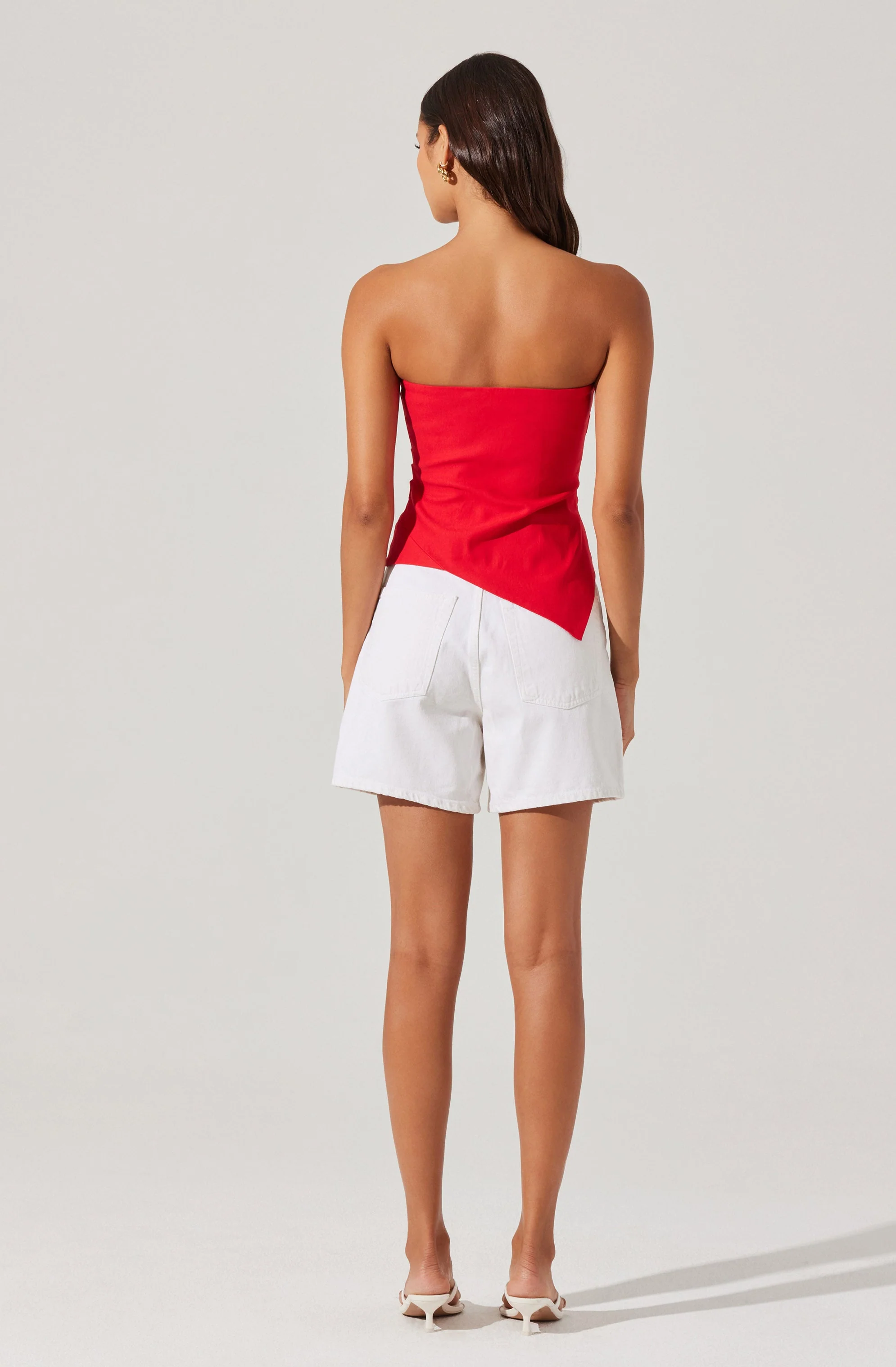 Anoka Strapless Handkerchief Top - Image 4