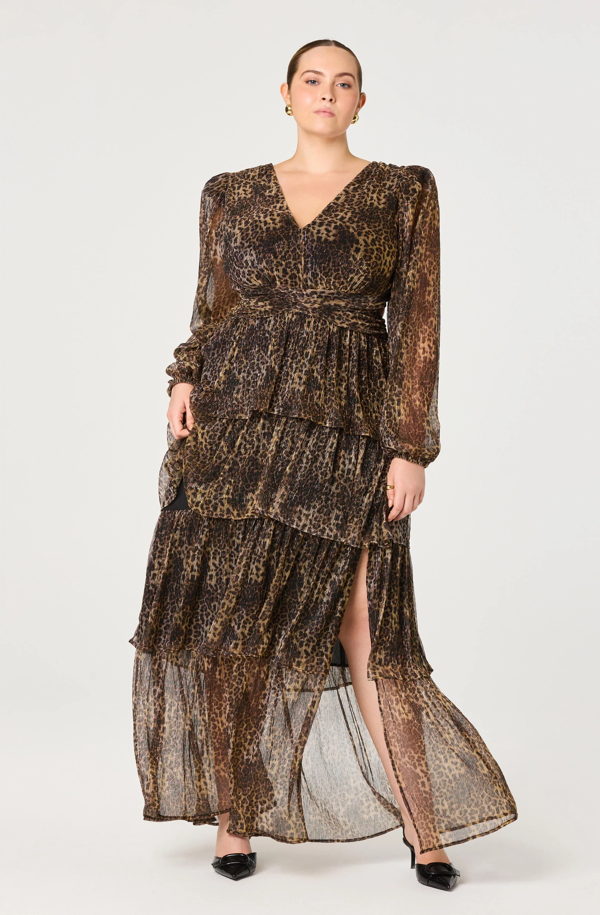 Anora Floral Tiered Maxi Dress - Image 19