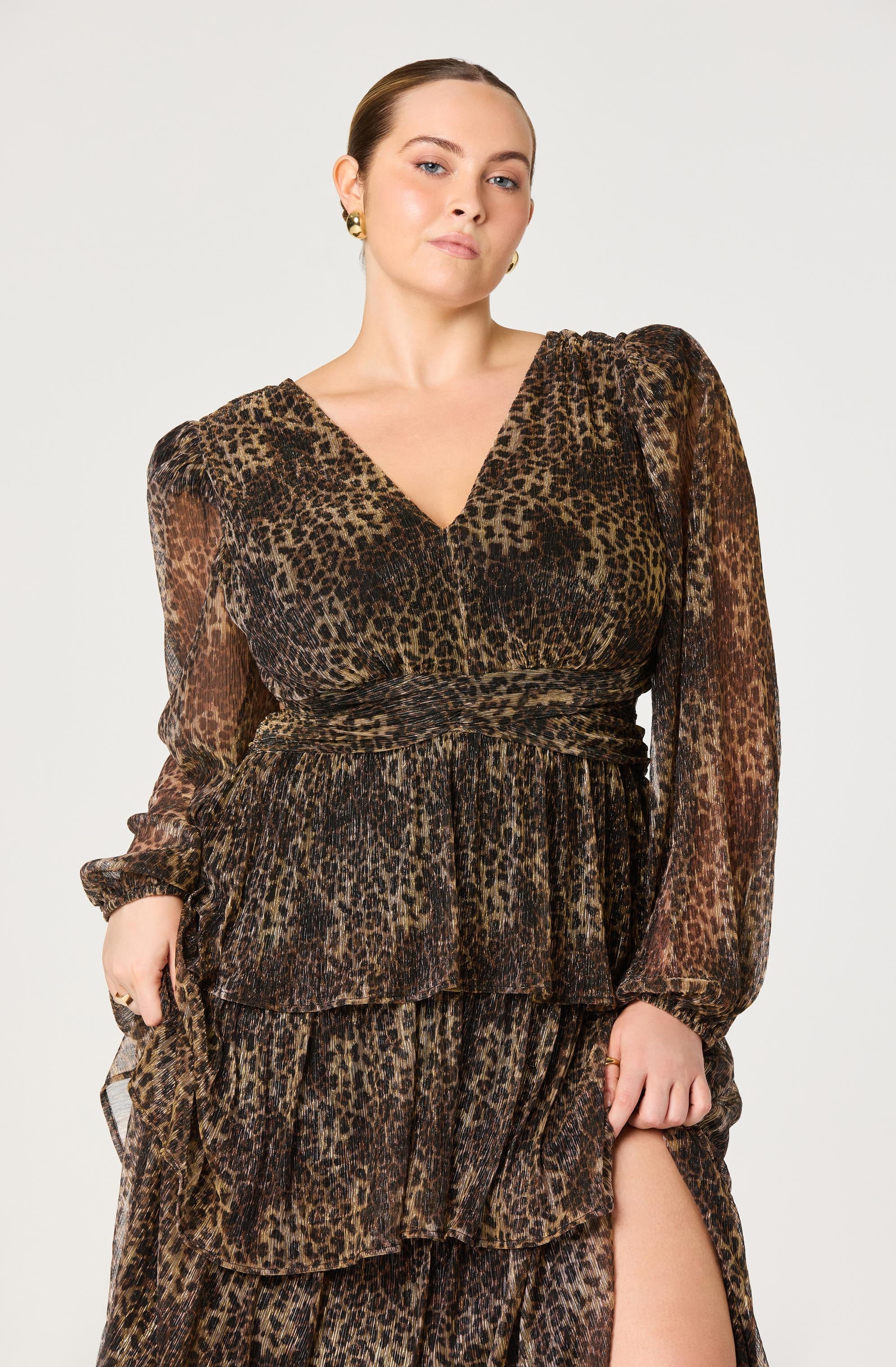 Anora Floral Tiered Maxi Dress - Image 21