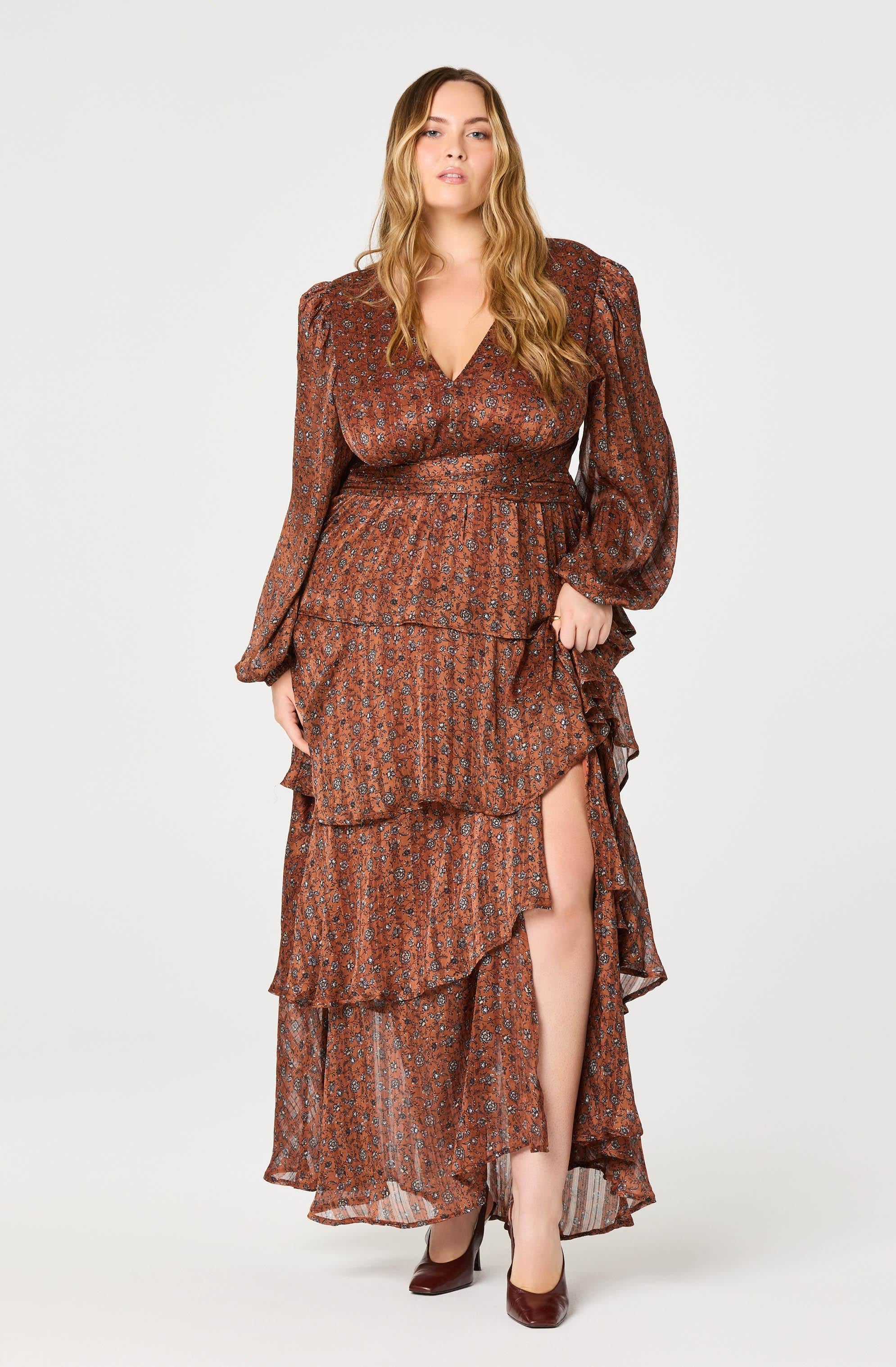 Anora Floral Tiered Maxi Dress - Image 26