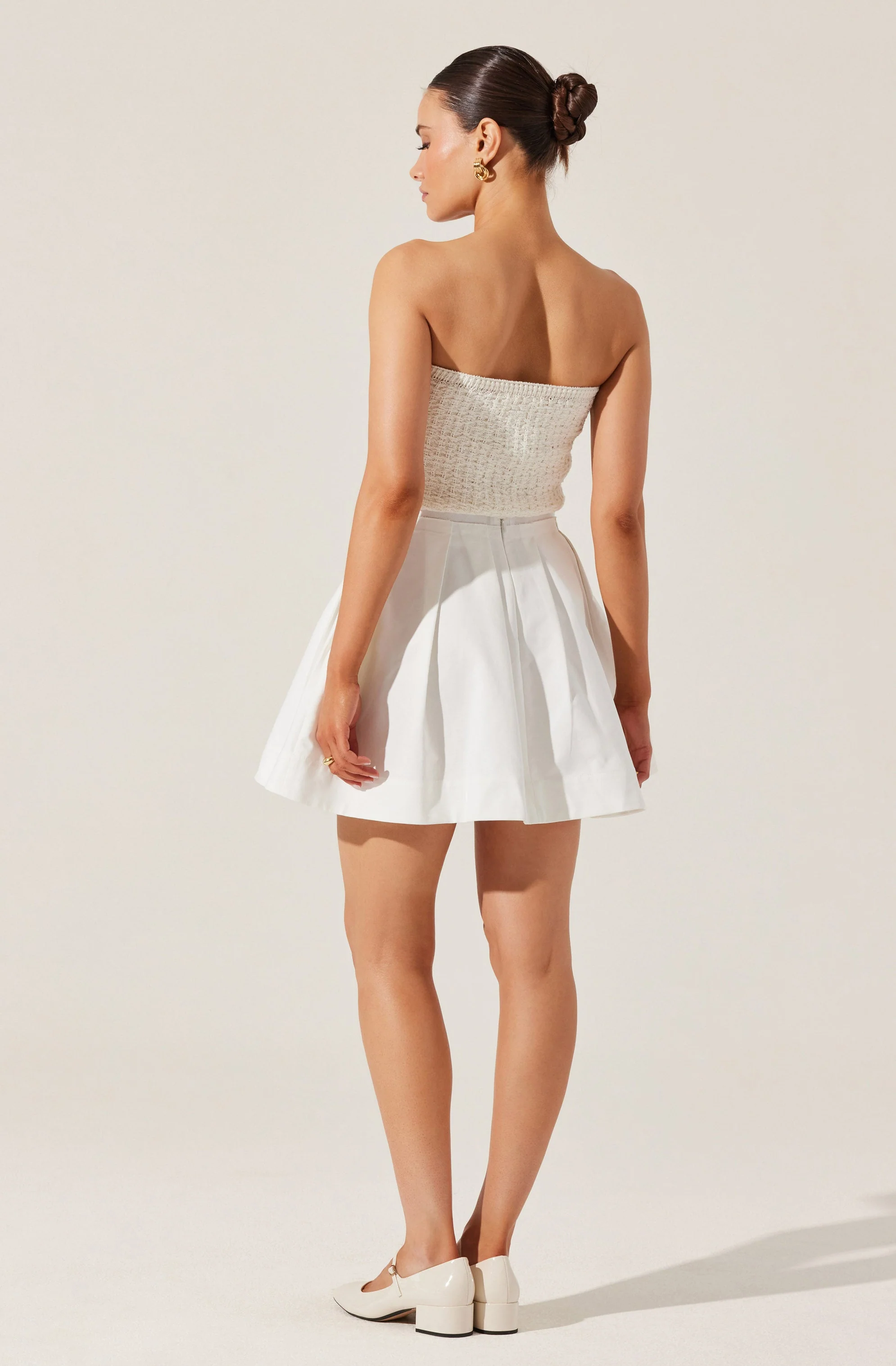 Antheia Pleated Mini Skirt - Image 11