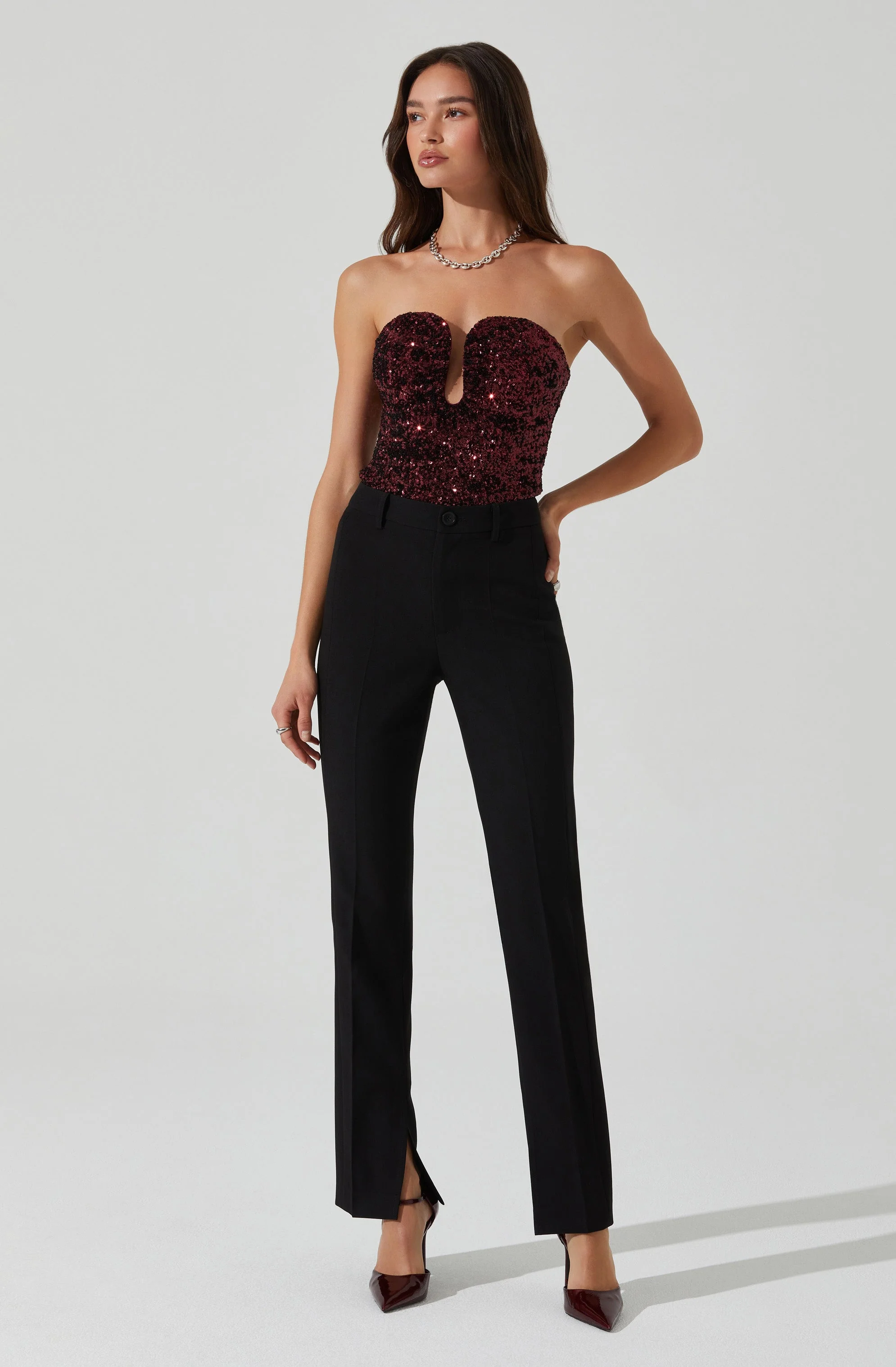 Arista Sweetheart Sequin Top - Image 3