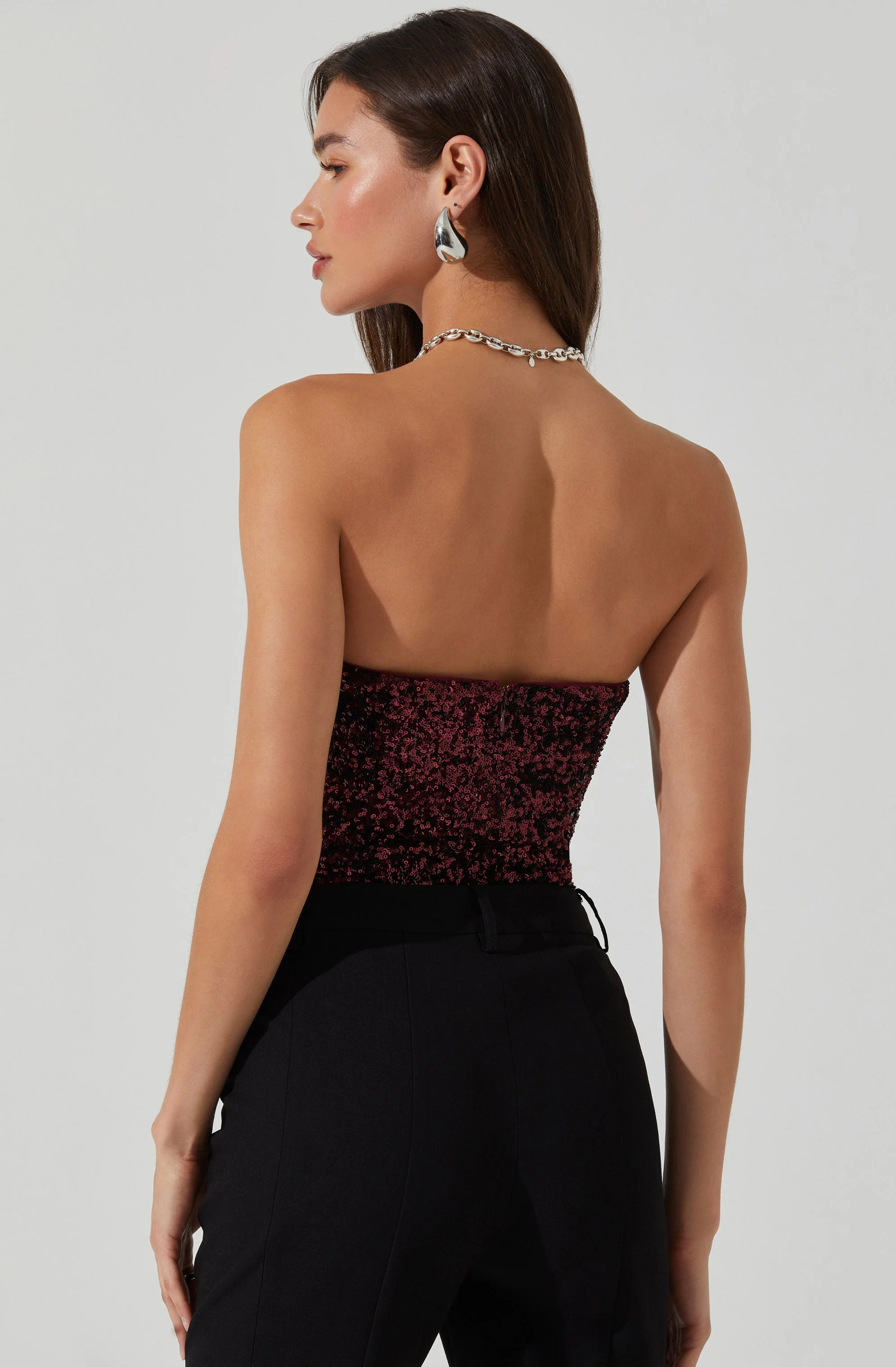 Arista Sweetheart Sequin Top - Image 5