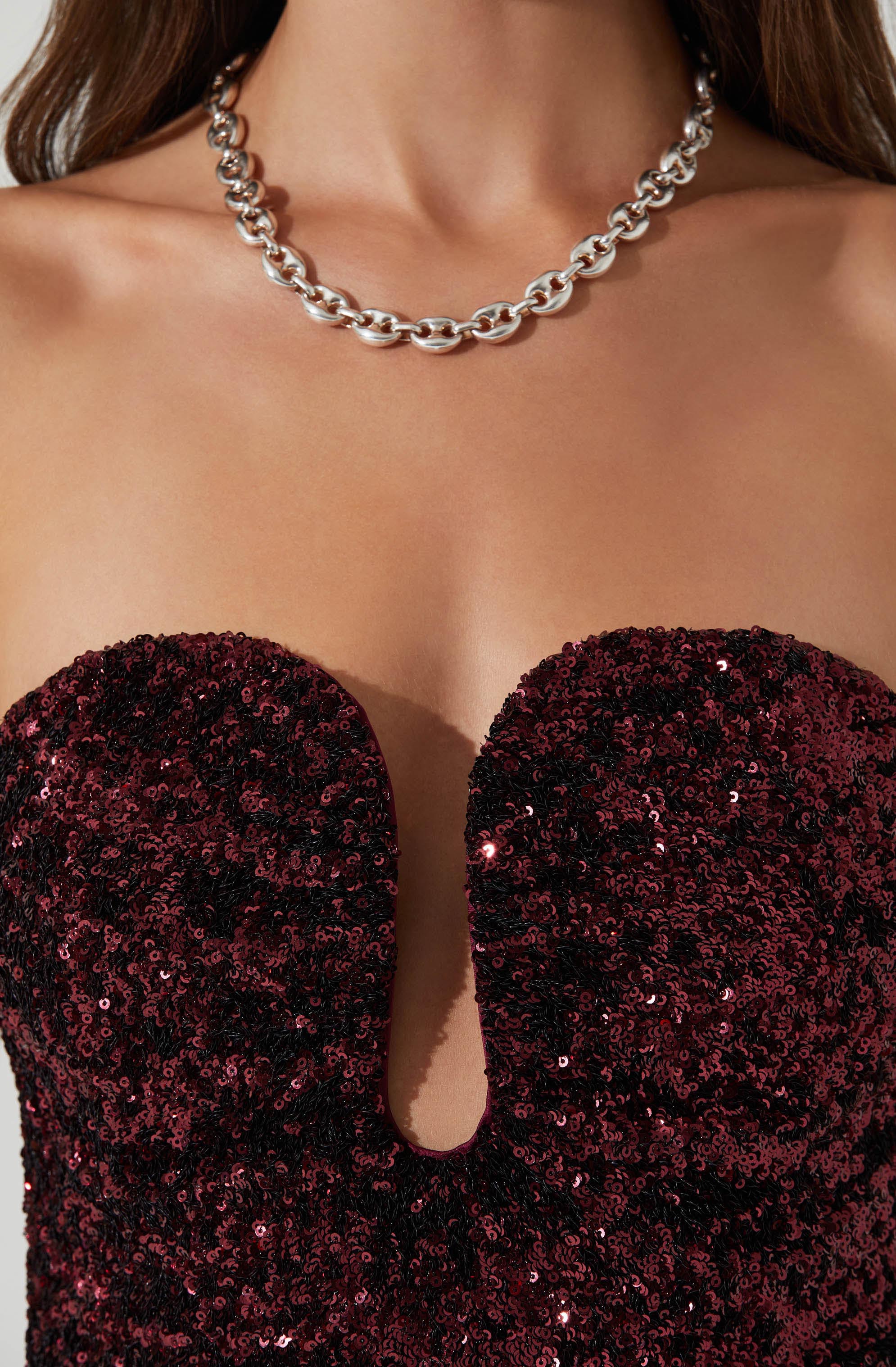 Arista Sweetheart Sequin Top - Image 6