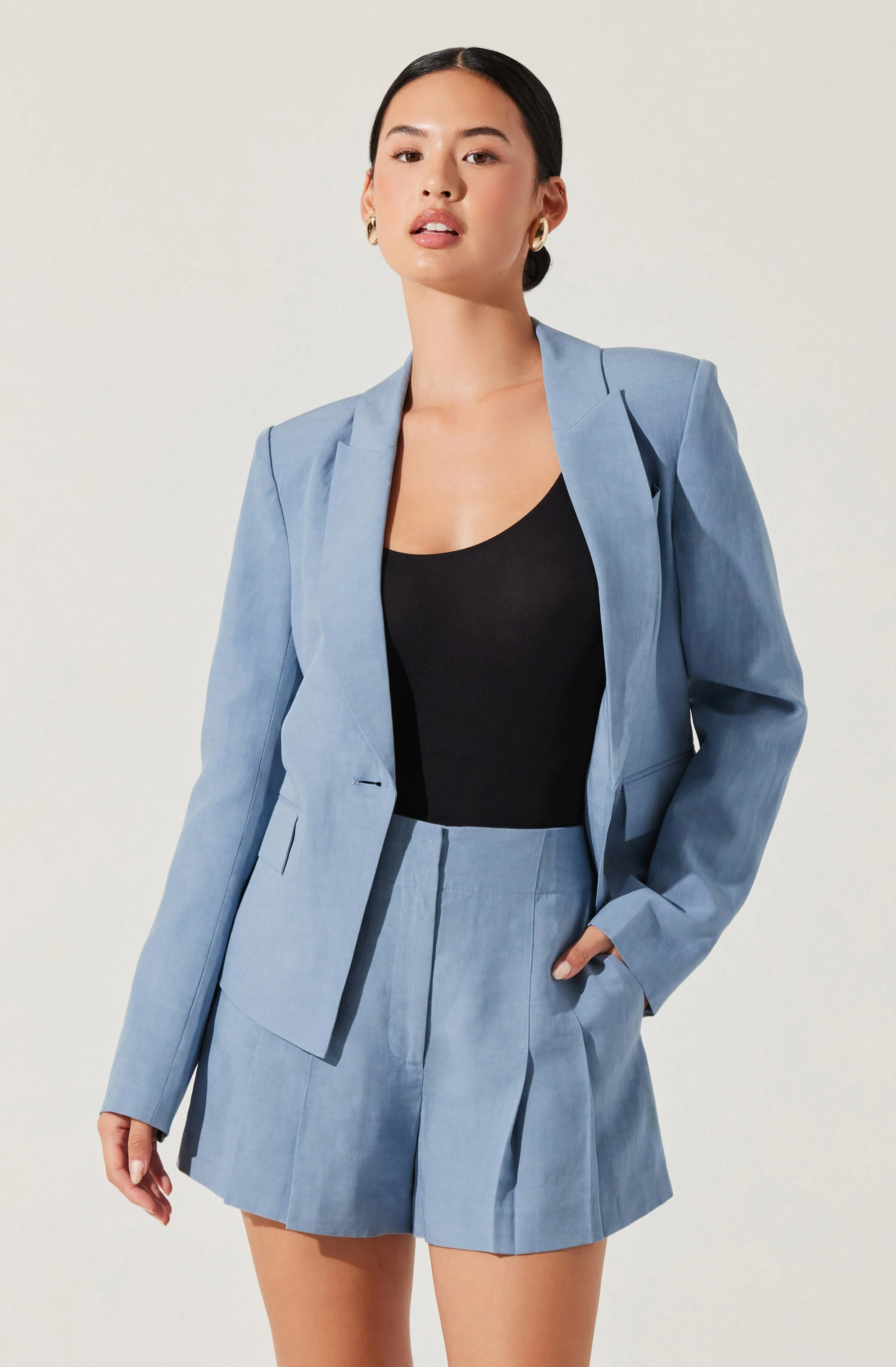 Artice Linen-Blend Blazer - Image 8