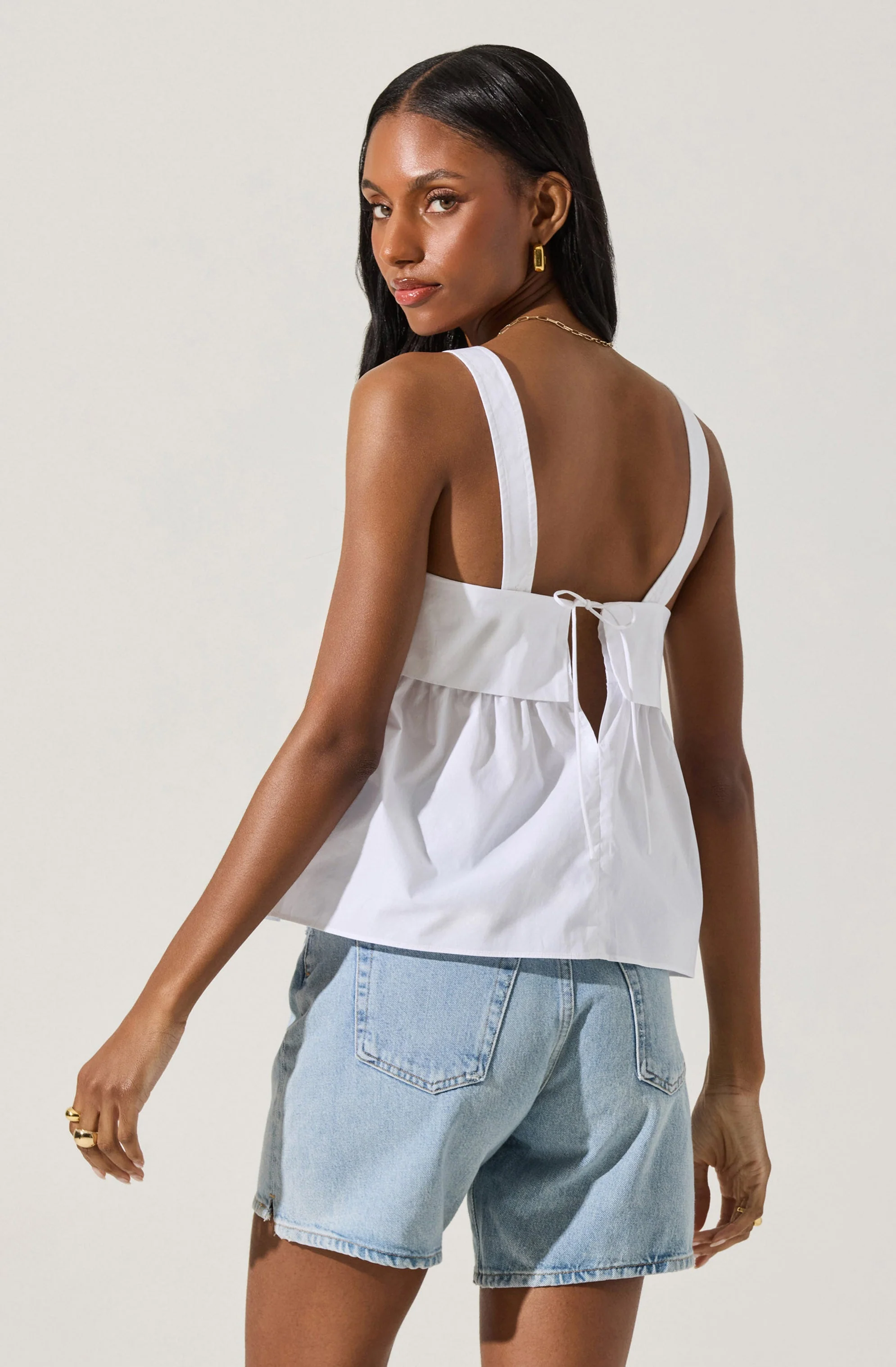 Square Neck Babydoll Top - Image 15