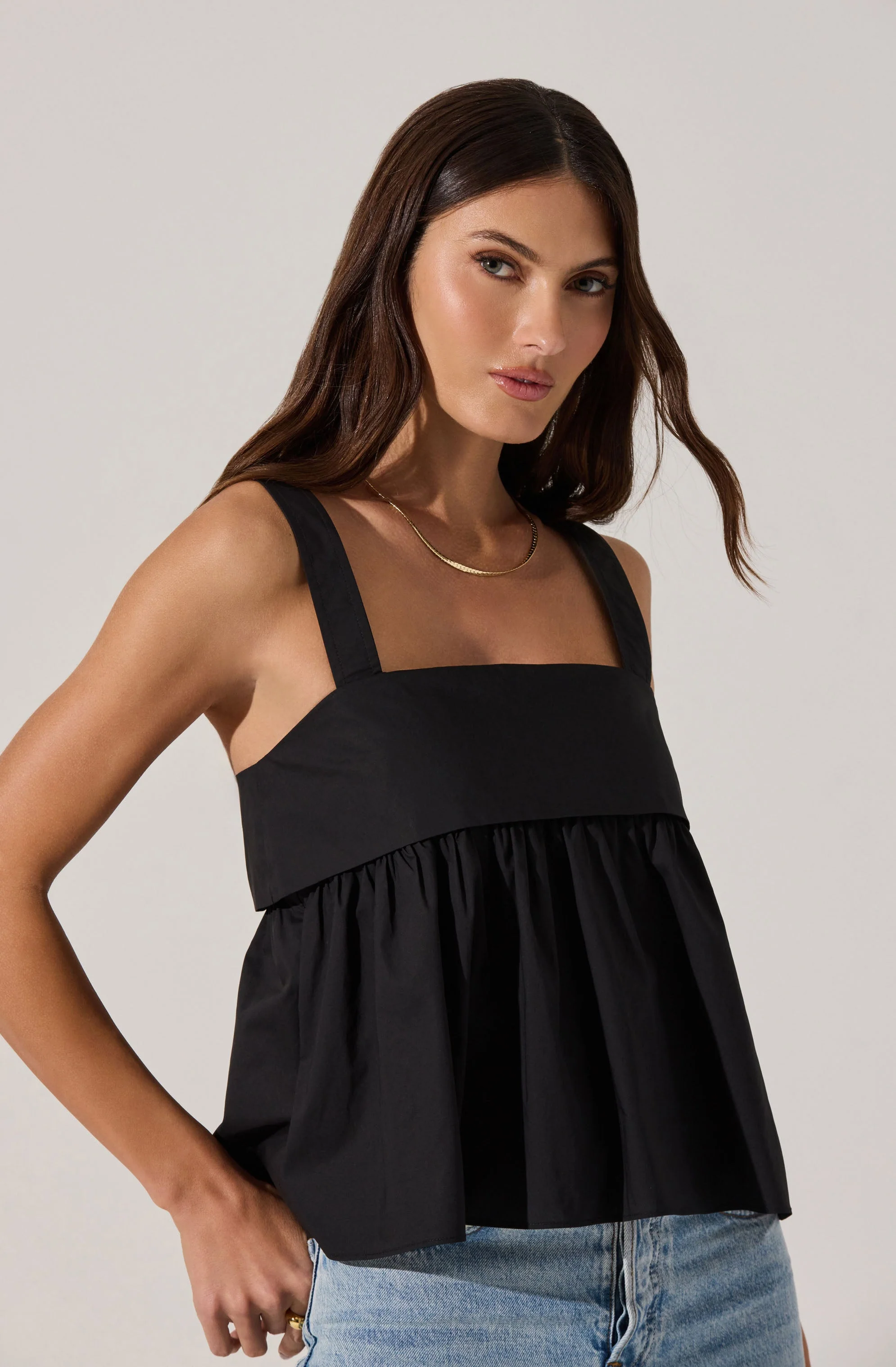 Square Neck Babydoll Top - Image 5