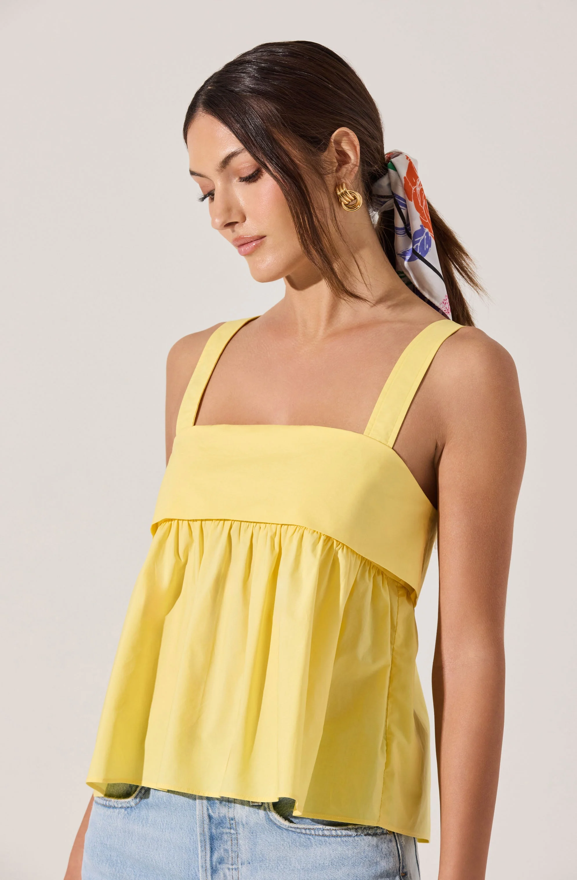 Square Neck Babydoll Top - Image 7