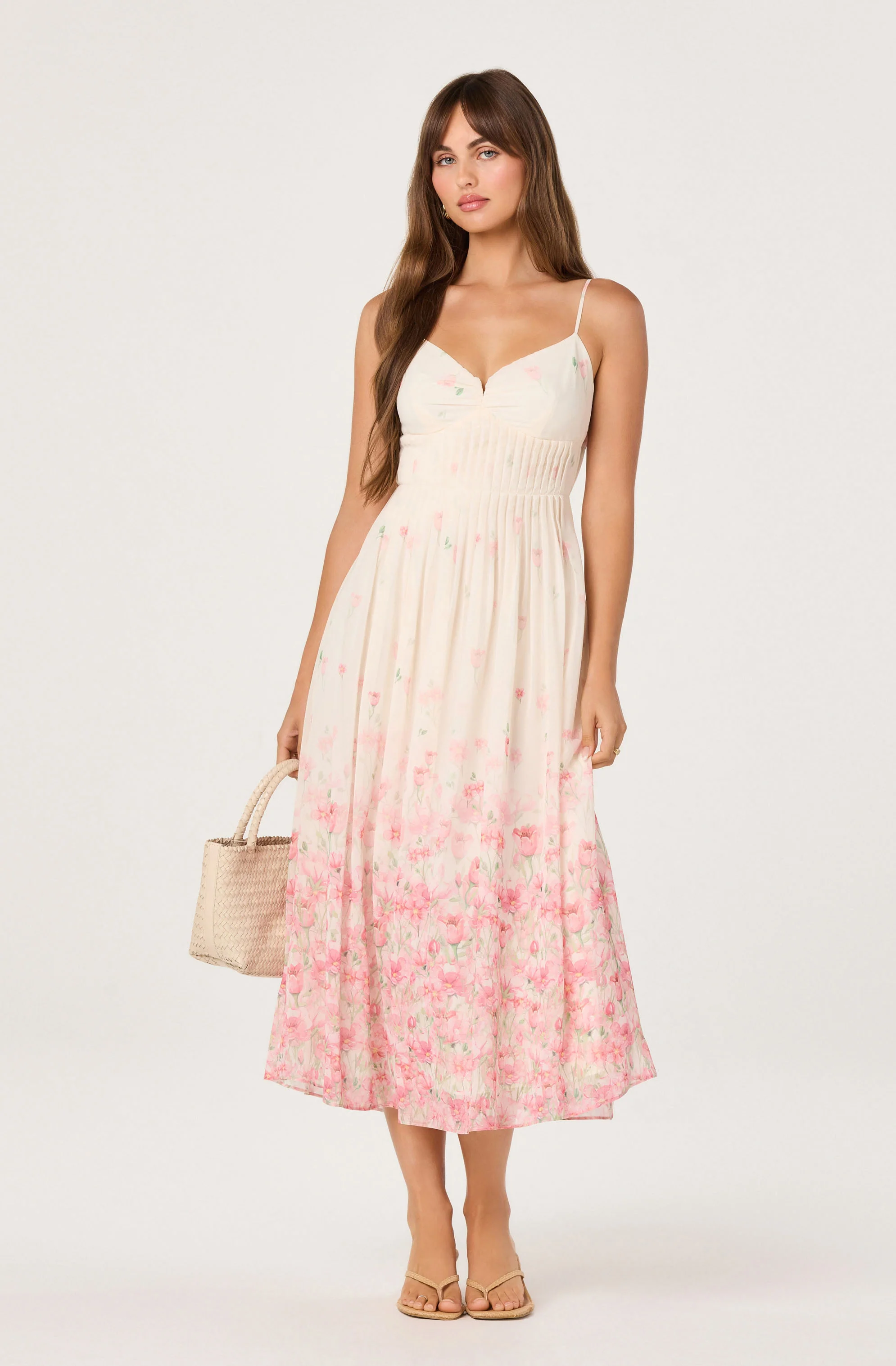 Bellora Pintuck A-Line Midi Dress