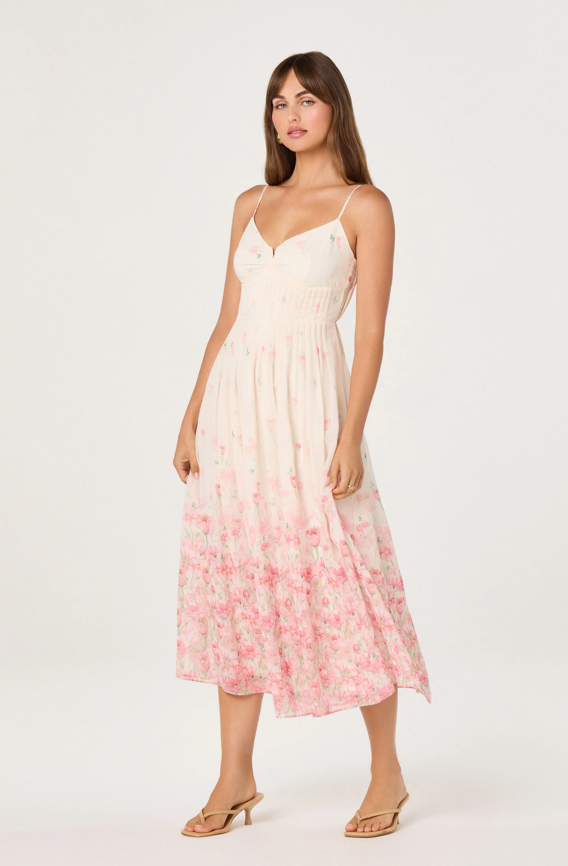 Bellora Pintuck A-Line Midi Dress - Image 2