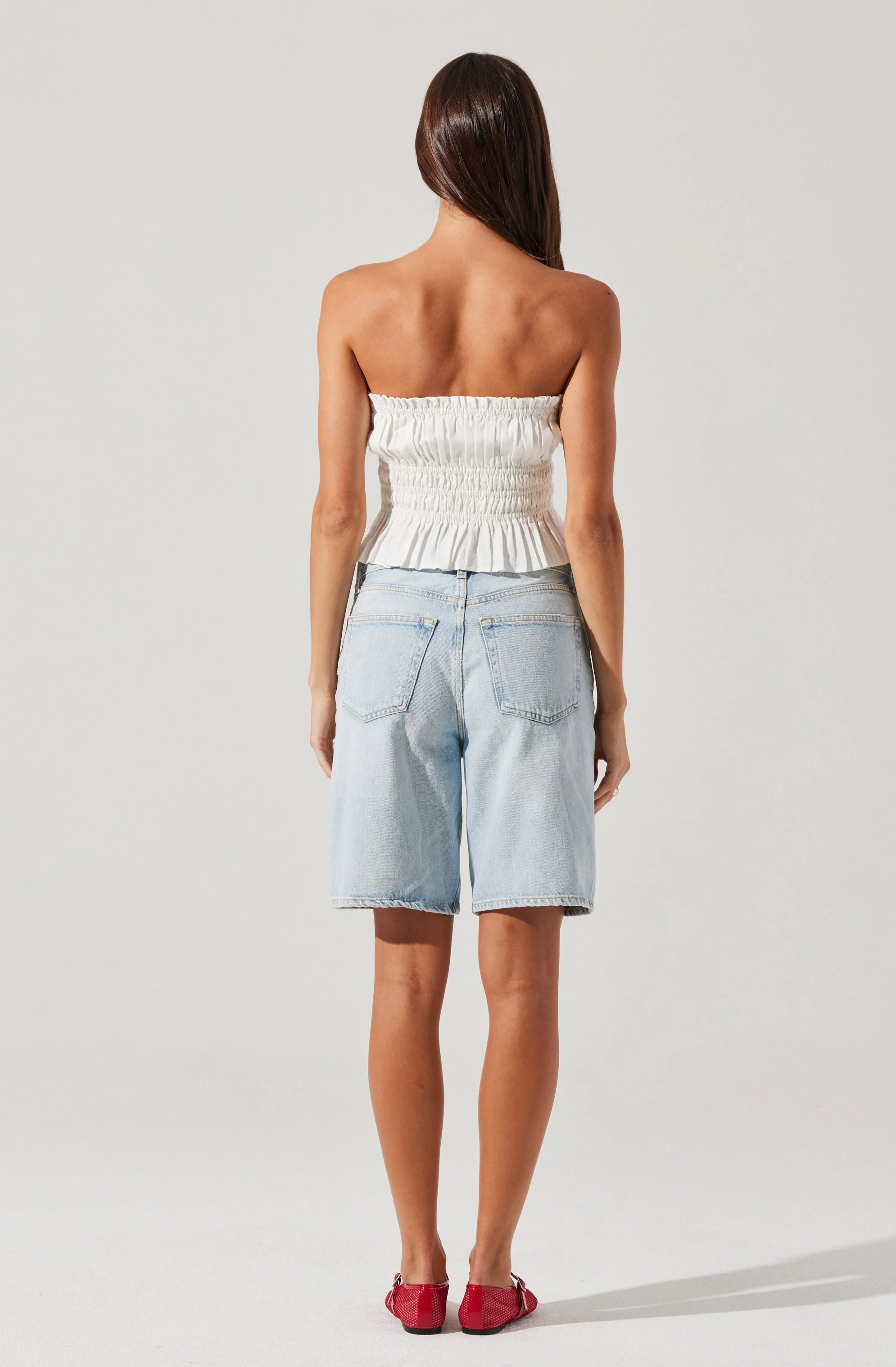 Biffy Smocked Tube Top - Image 5