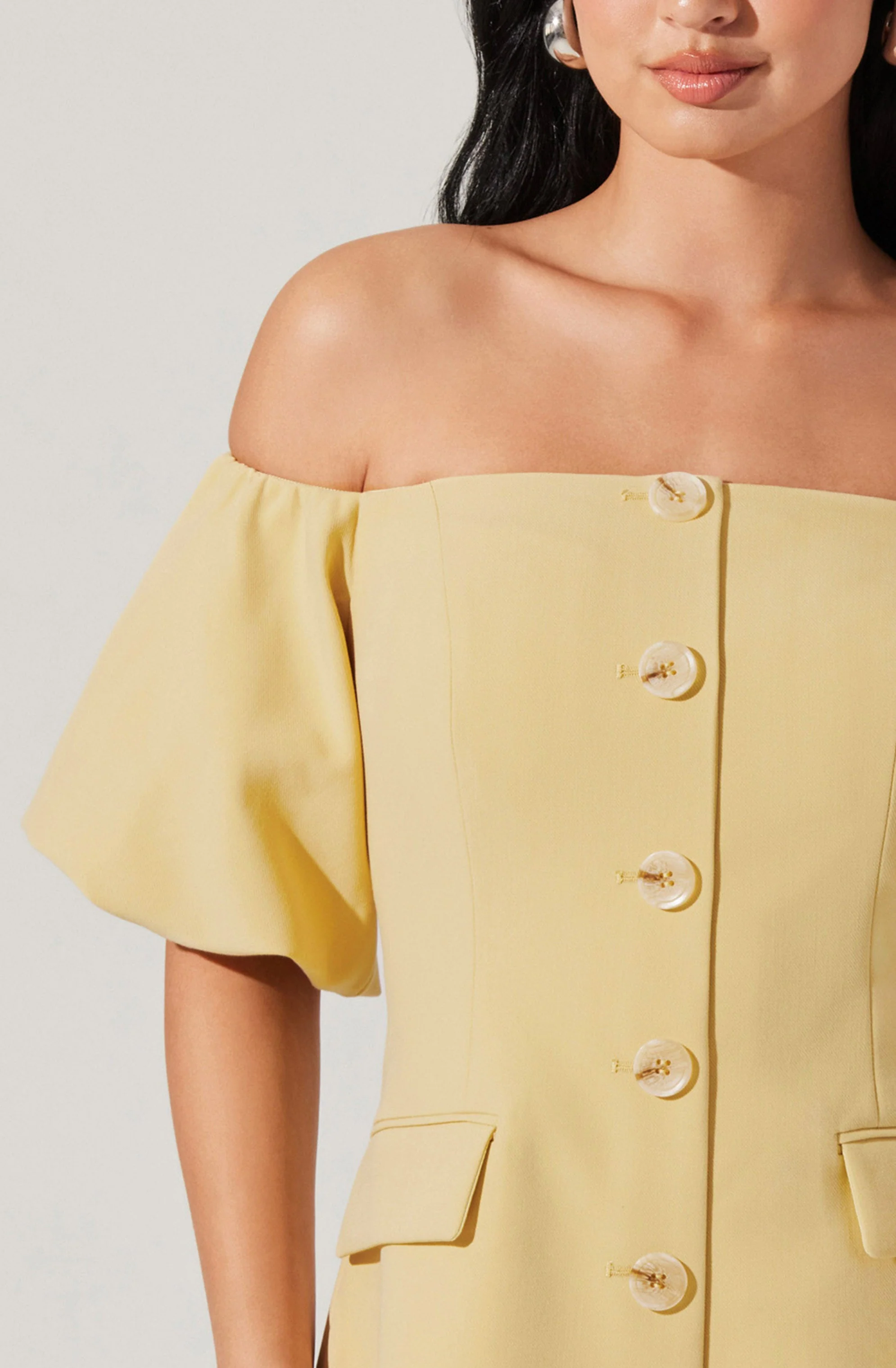 Biviana Off Shoulder Mini Dress - Image 5