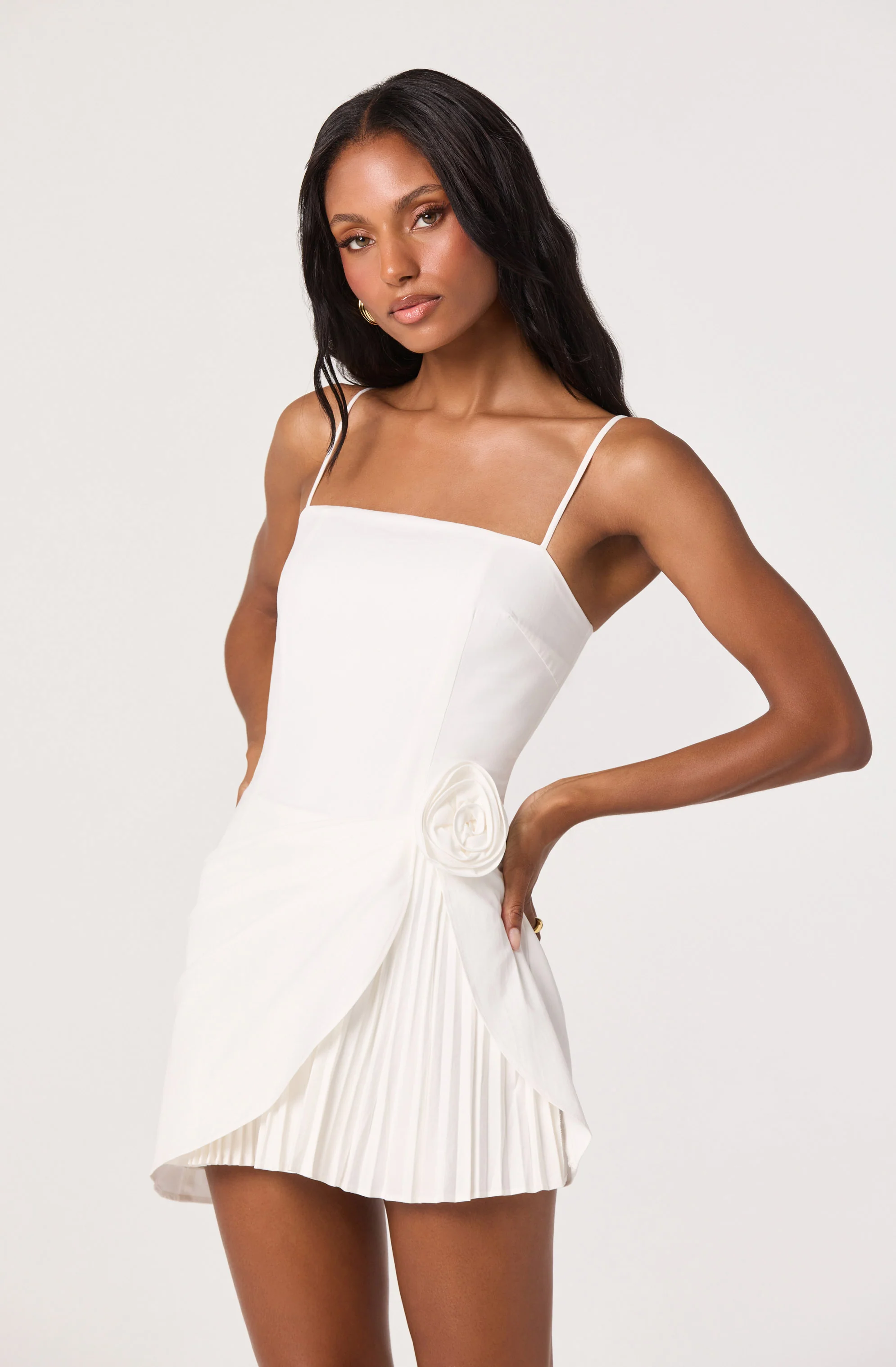Blake Pleated Mini Dress - Image 9