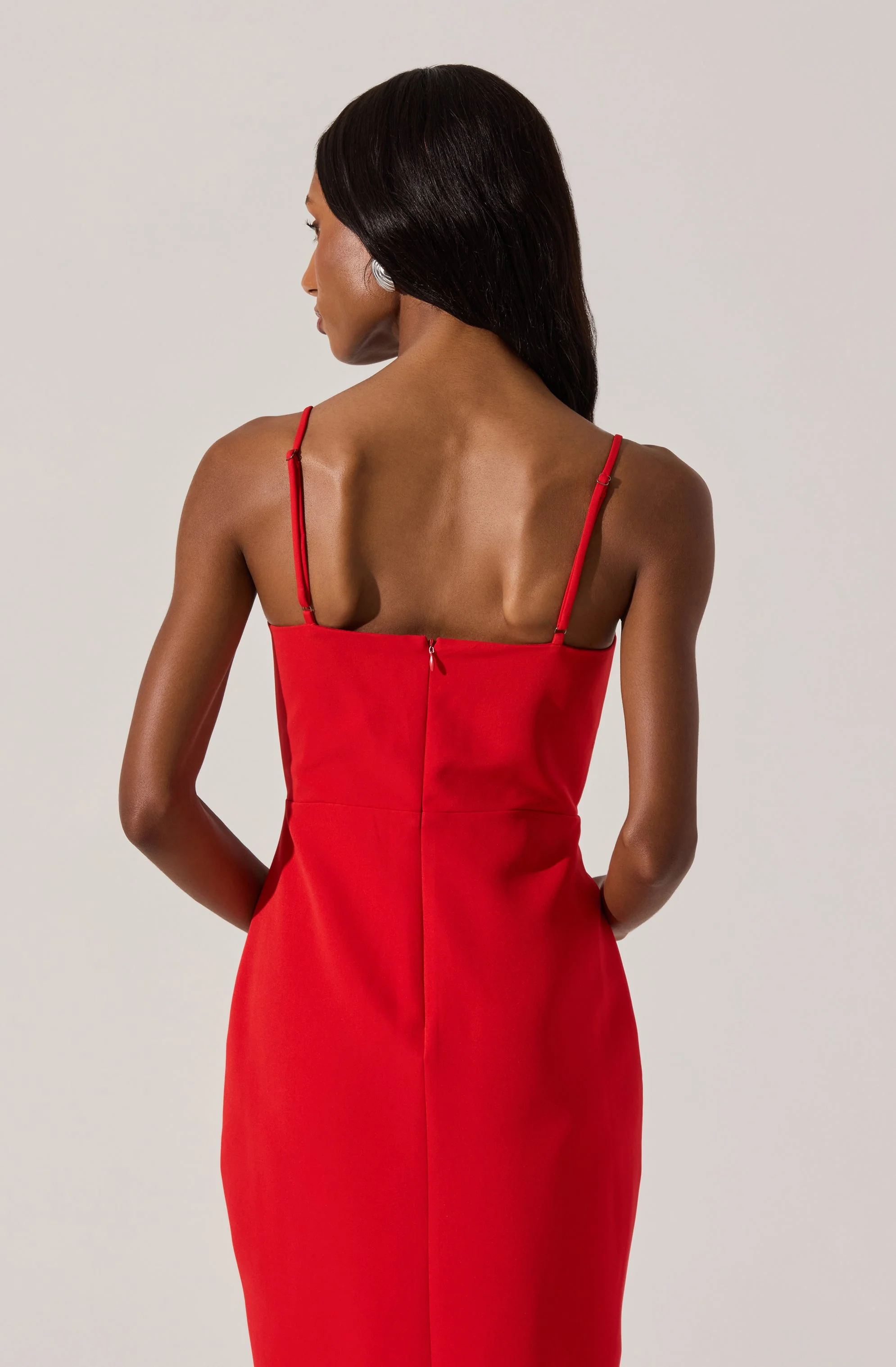 Embellished Bow Detail Midi Dress - Image 4