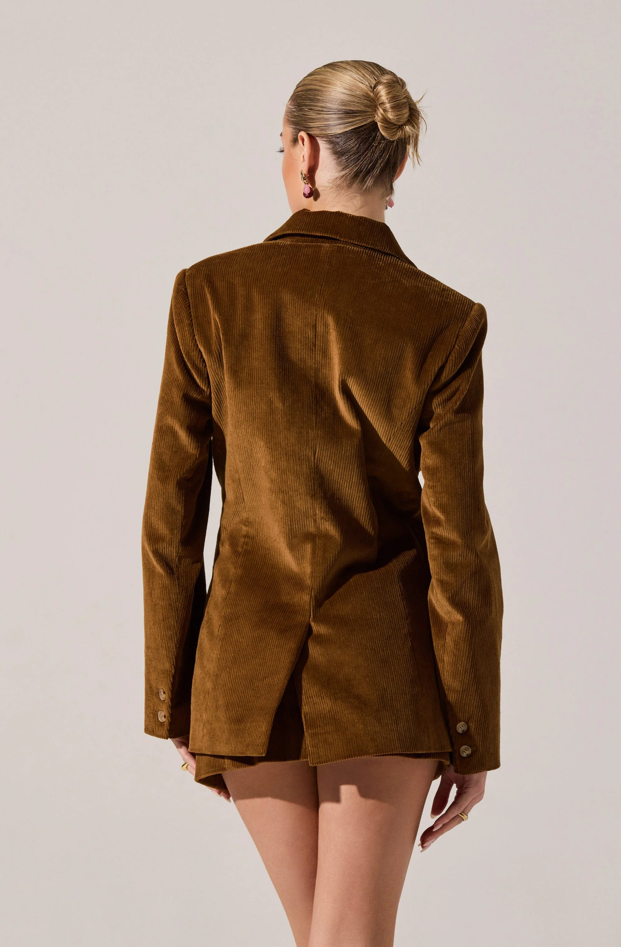 Boyfriend Corduroy Blazer - Image 3