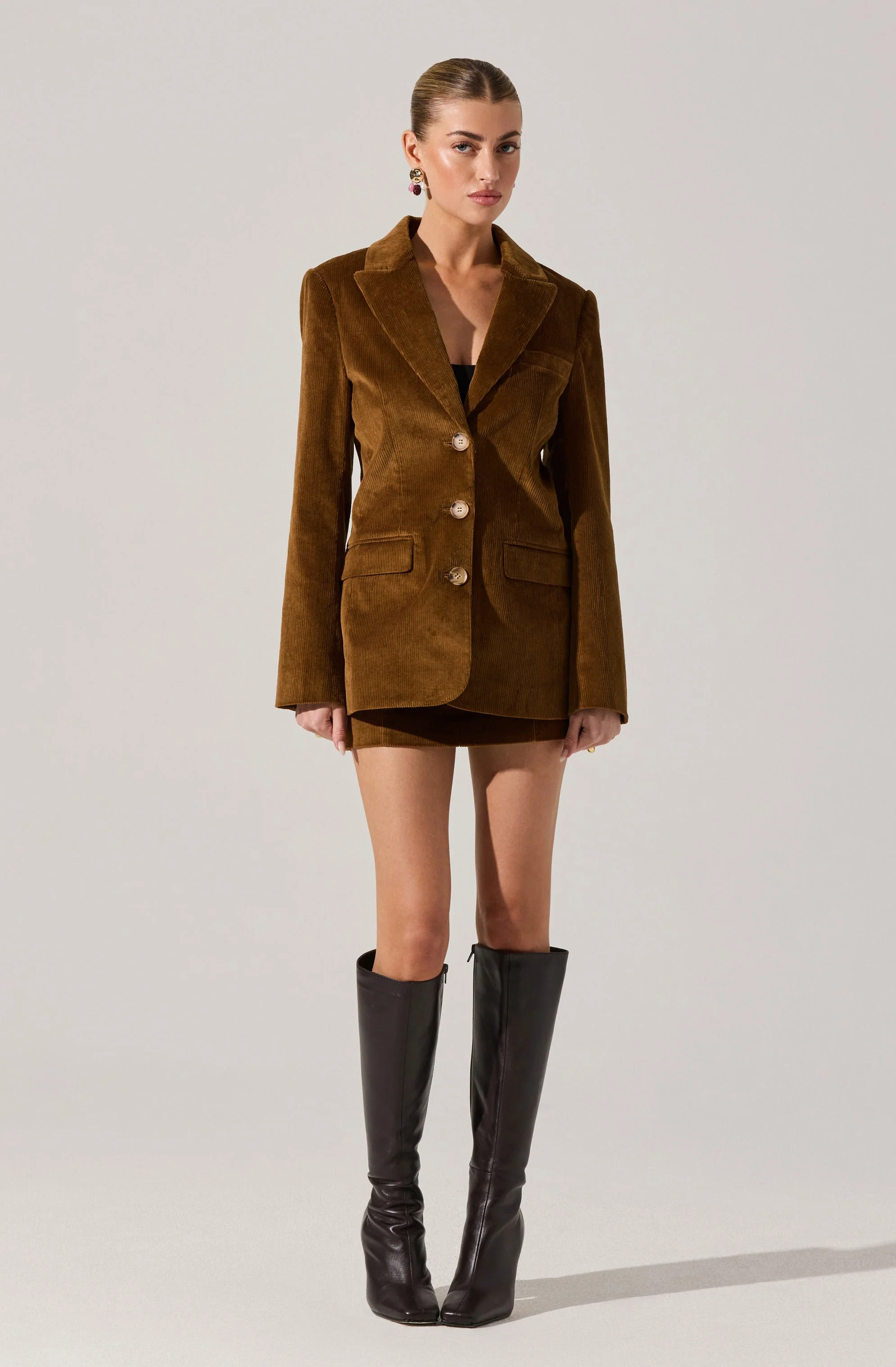 Boyfriend Corduroy Blazer - Image 4