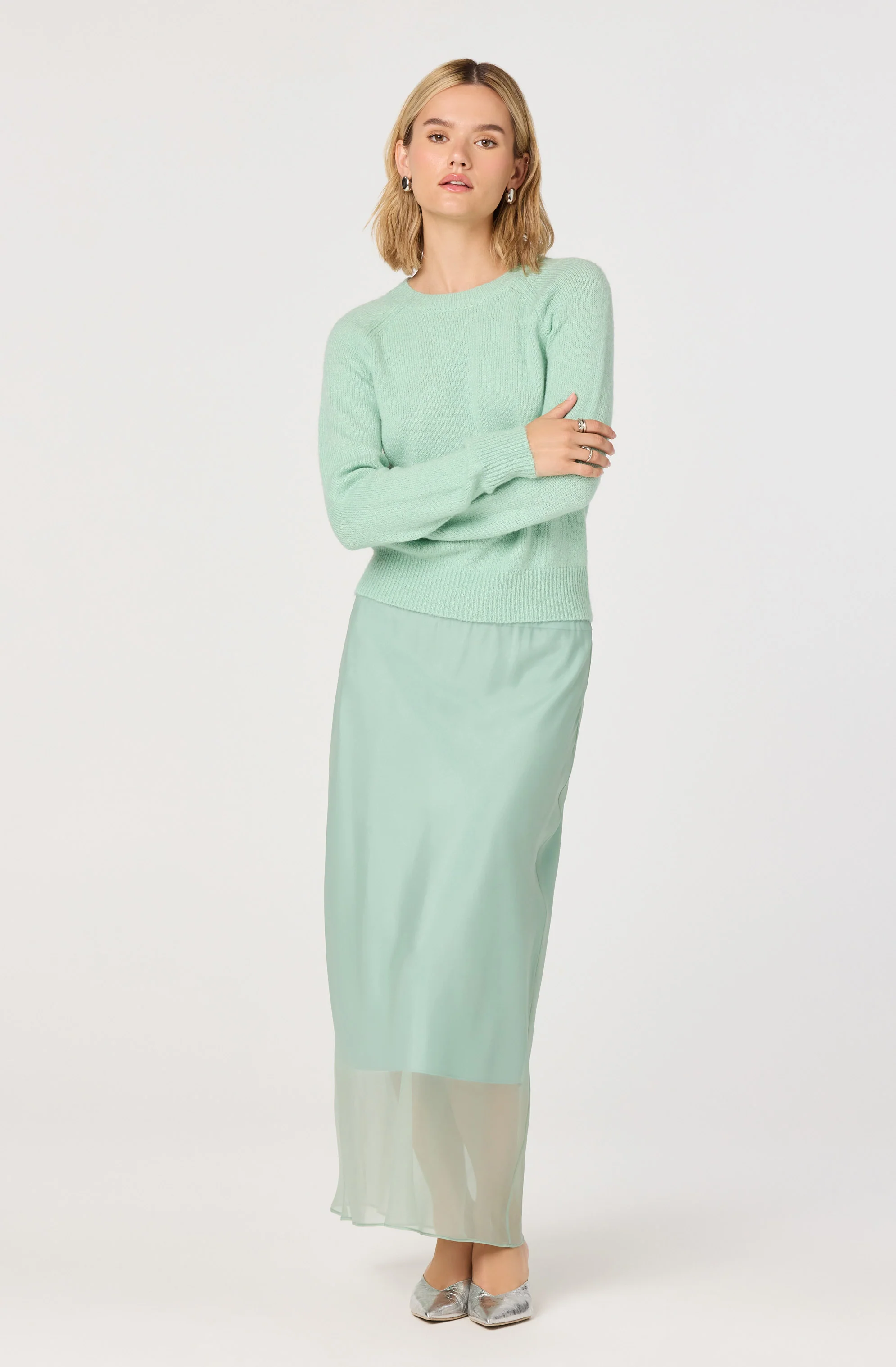 Brigett Classic Crewneck Sweater - Image 2