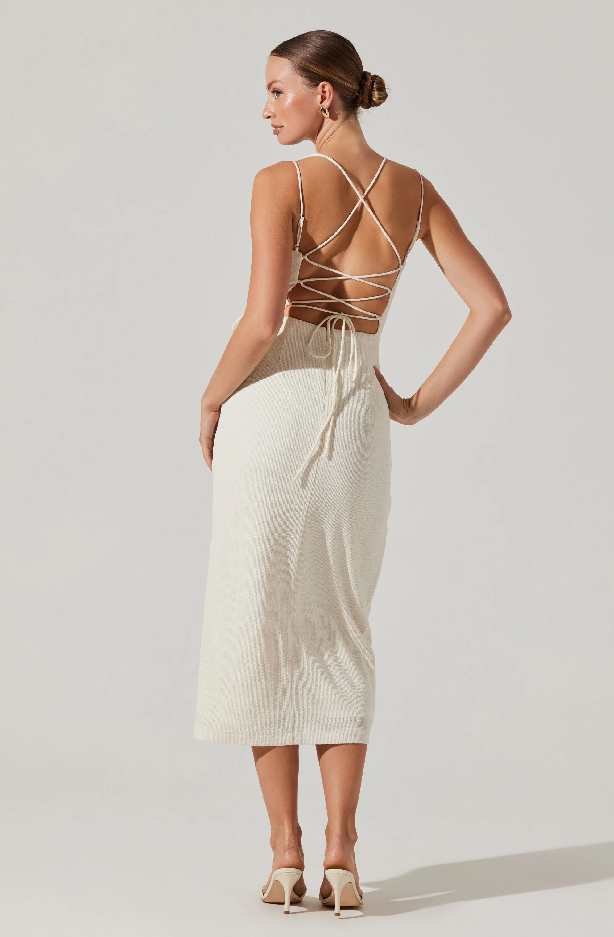 Brinda Wrap Midi Dress - Image 12