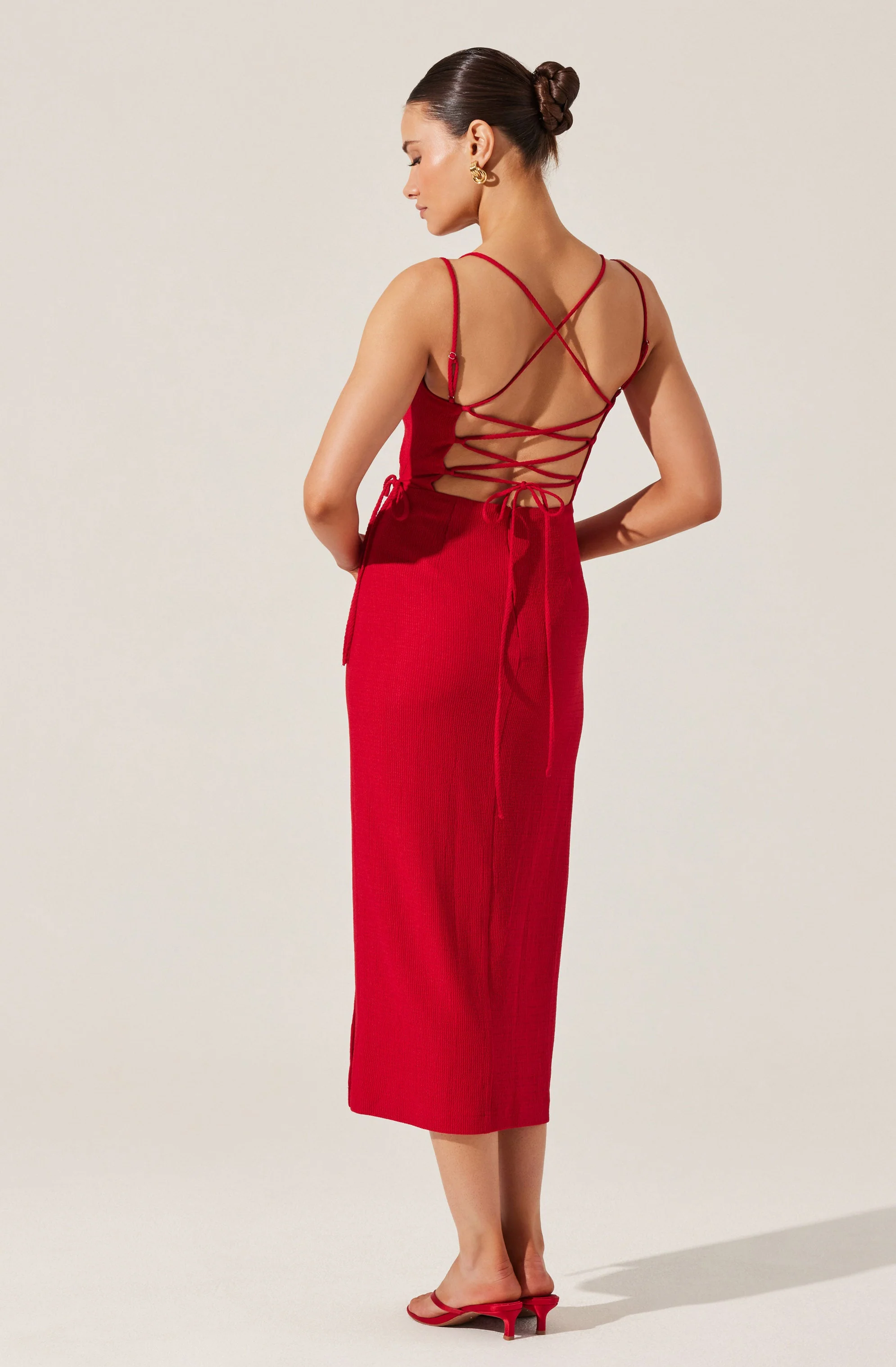 Brinda Wrap Midi Dress - Image 6
