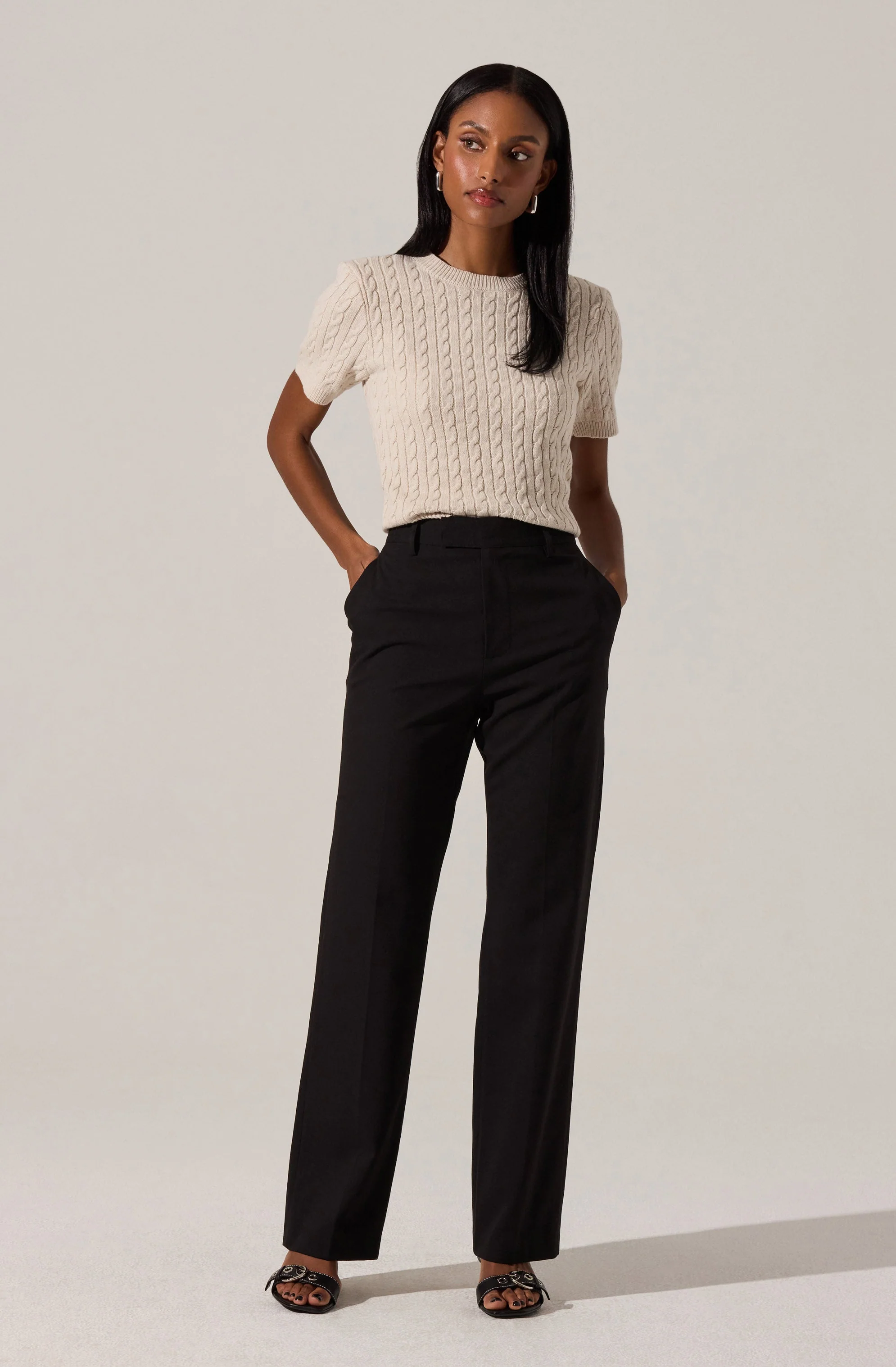 Brooks Pleated Tailored Pants - Image 10