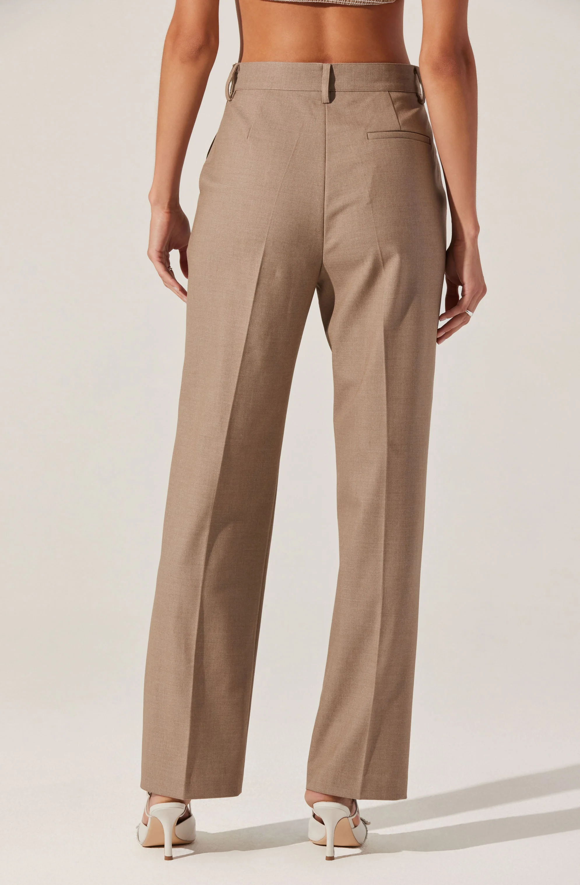 Brooks Pleated Tailored Pants - Image 4