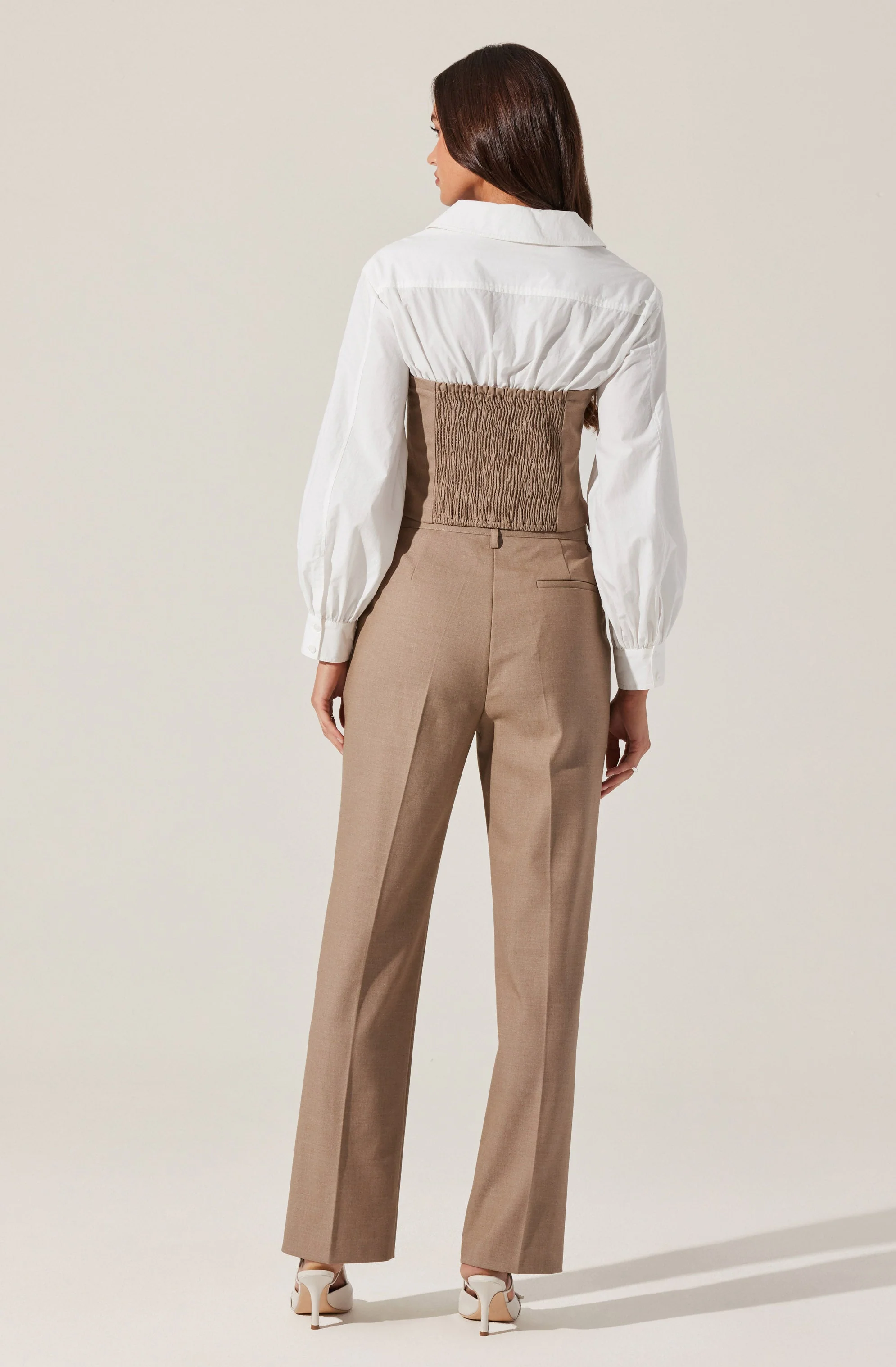 Brooks Pleated Tailored Pants - Image 5