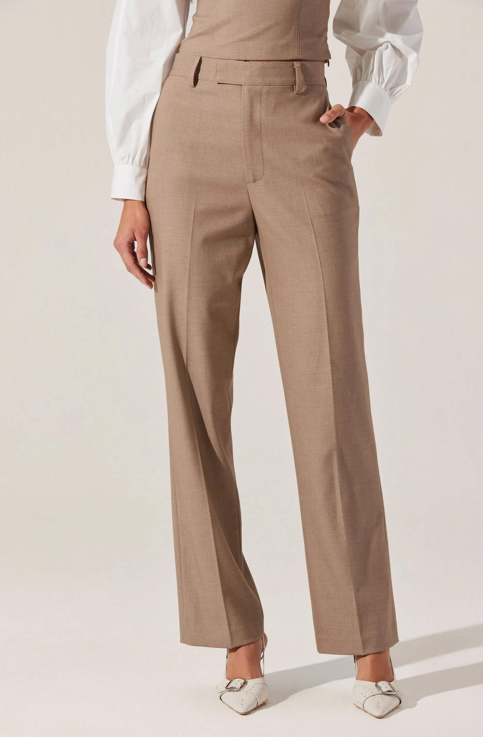 Brooks Pleated Tailored Pants - Image 6
