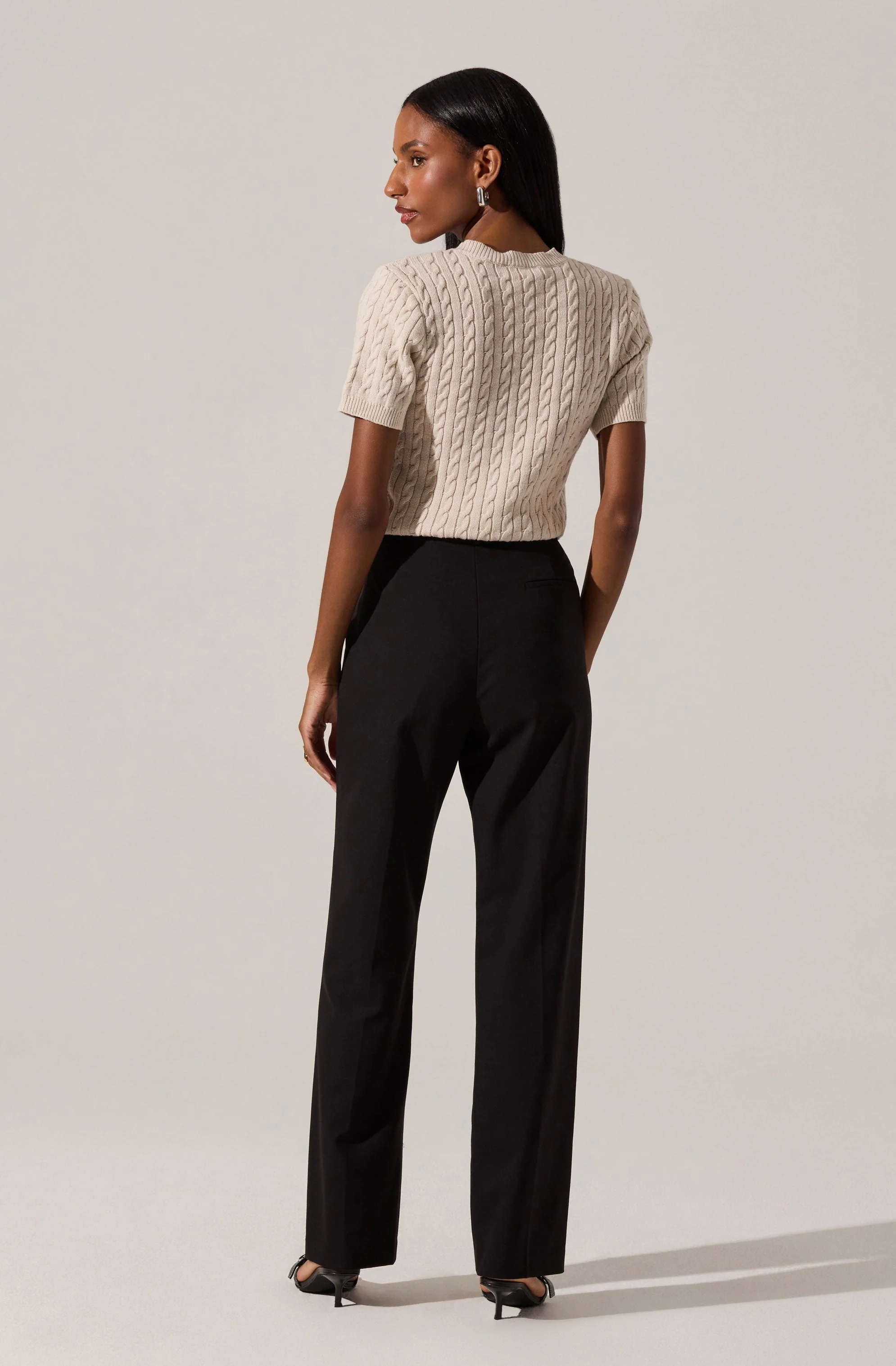 Brooks Pleated Tailored Pants - Image 8