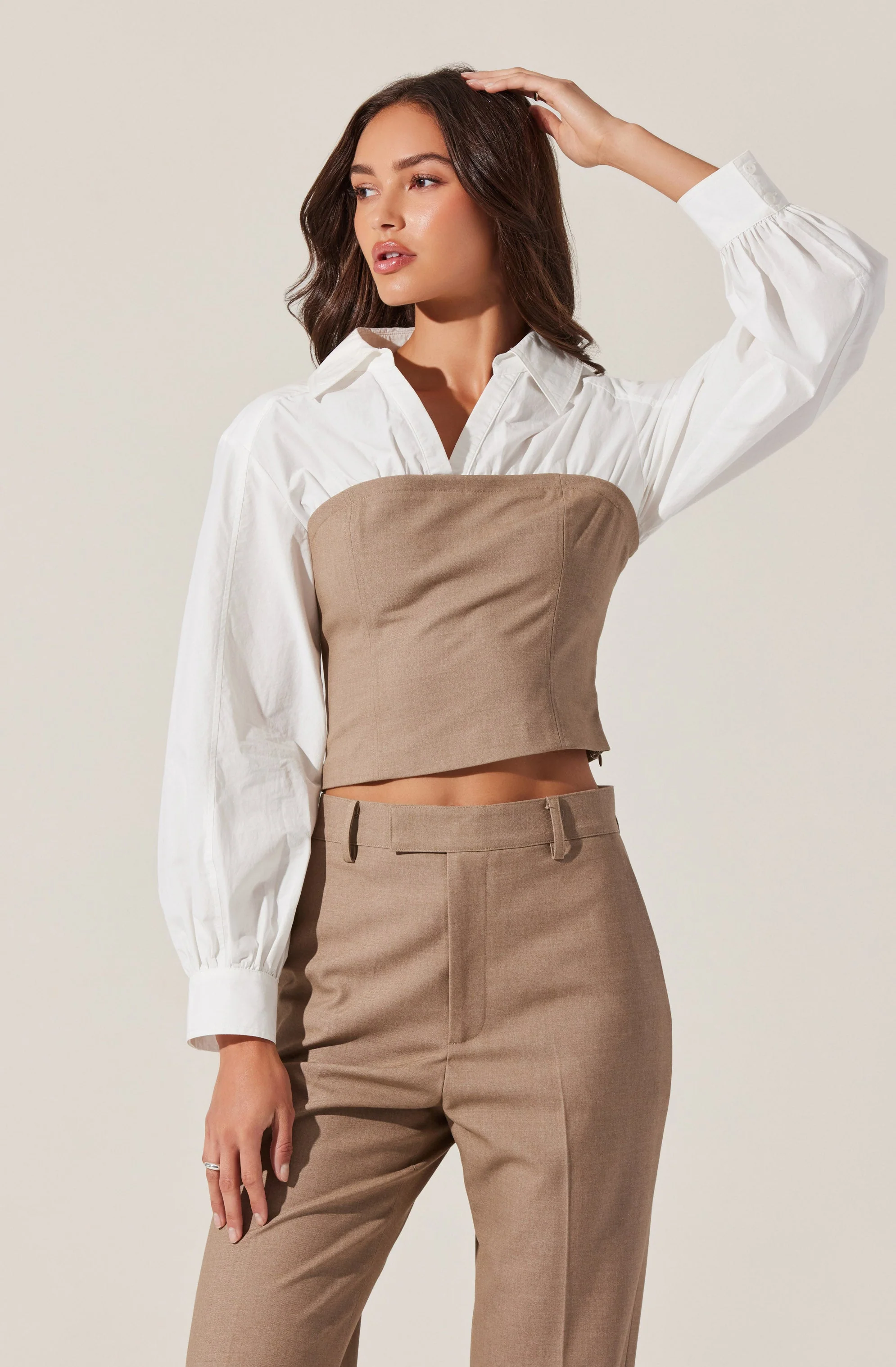 Brooks Layered Corset Top - Image 3