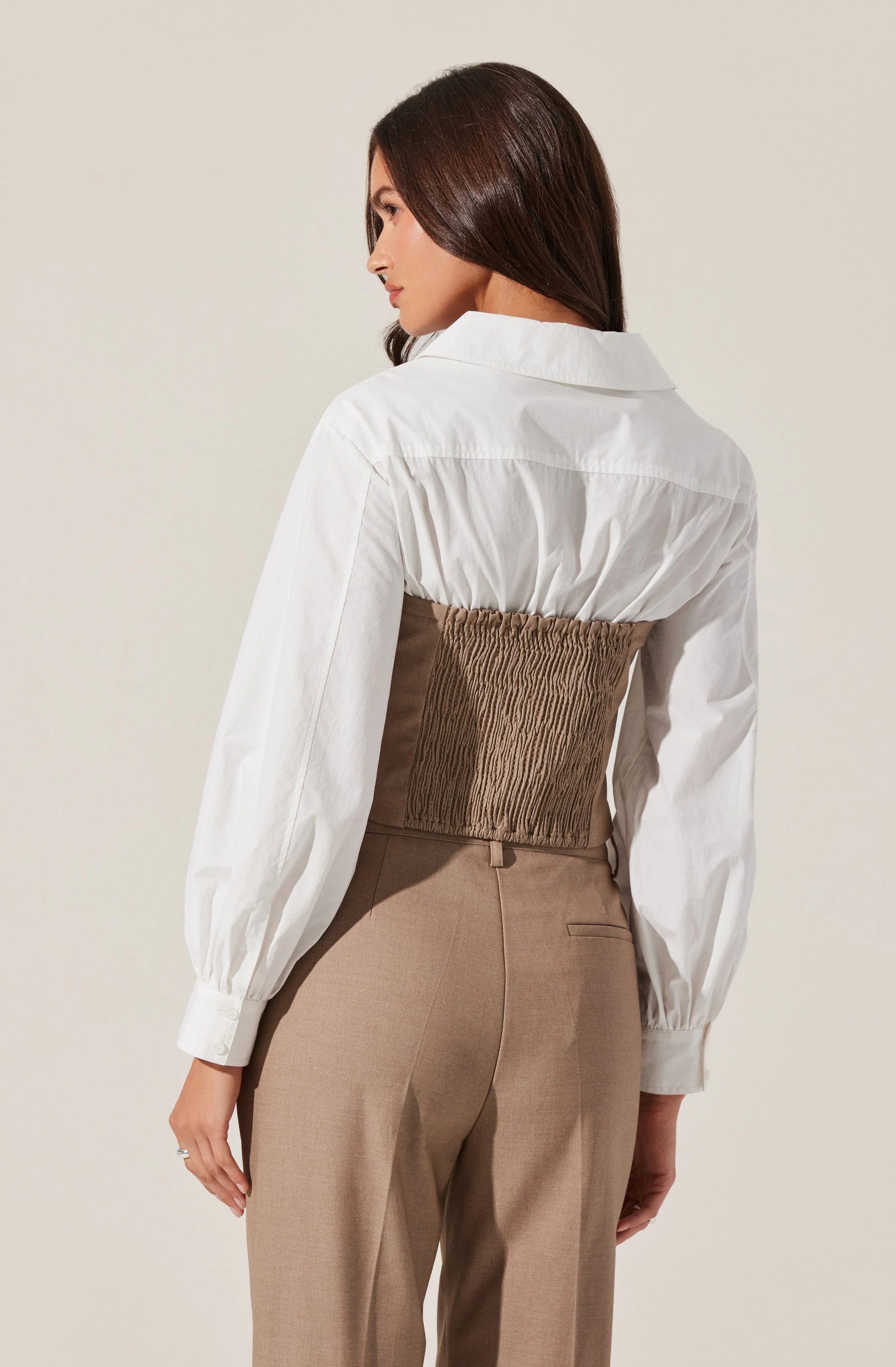 Brooks Layered Corset Top - Image 4