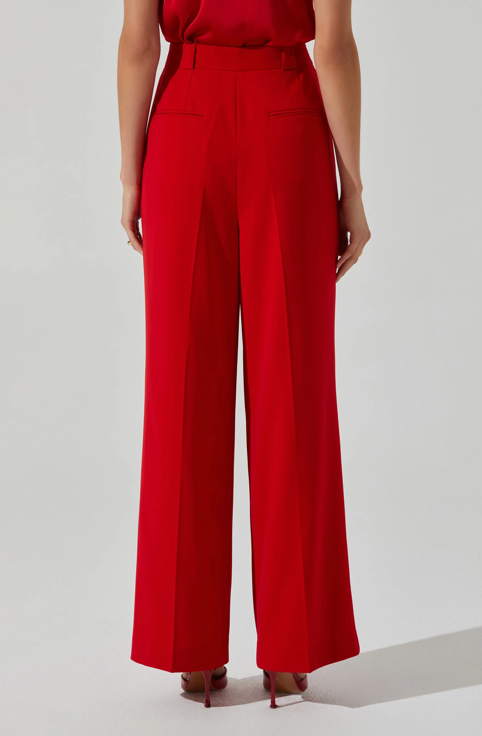 Bryony High Waisted Trouser Pants - Image 4
