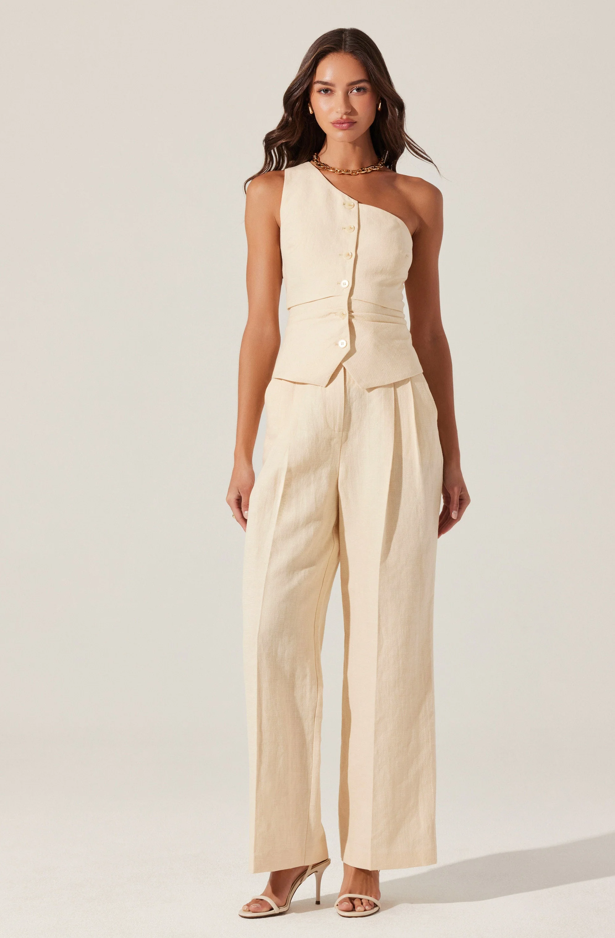 Bryony One Shoulder Vest - Image 3
