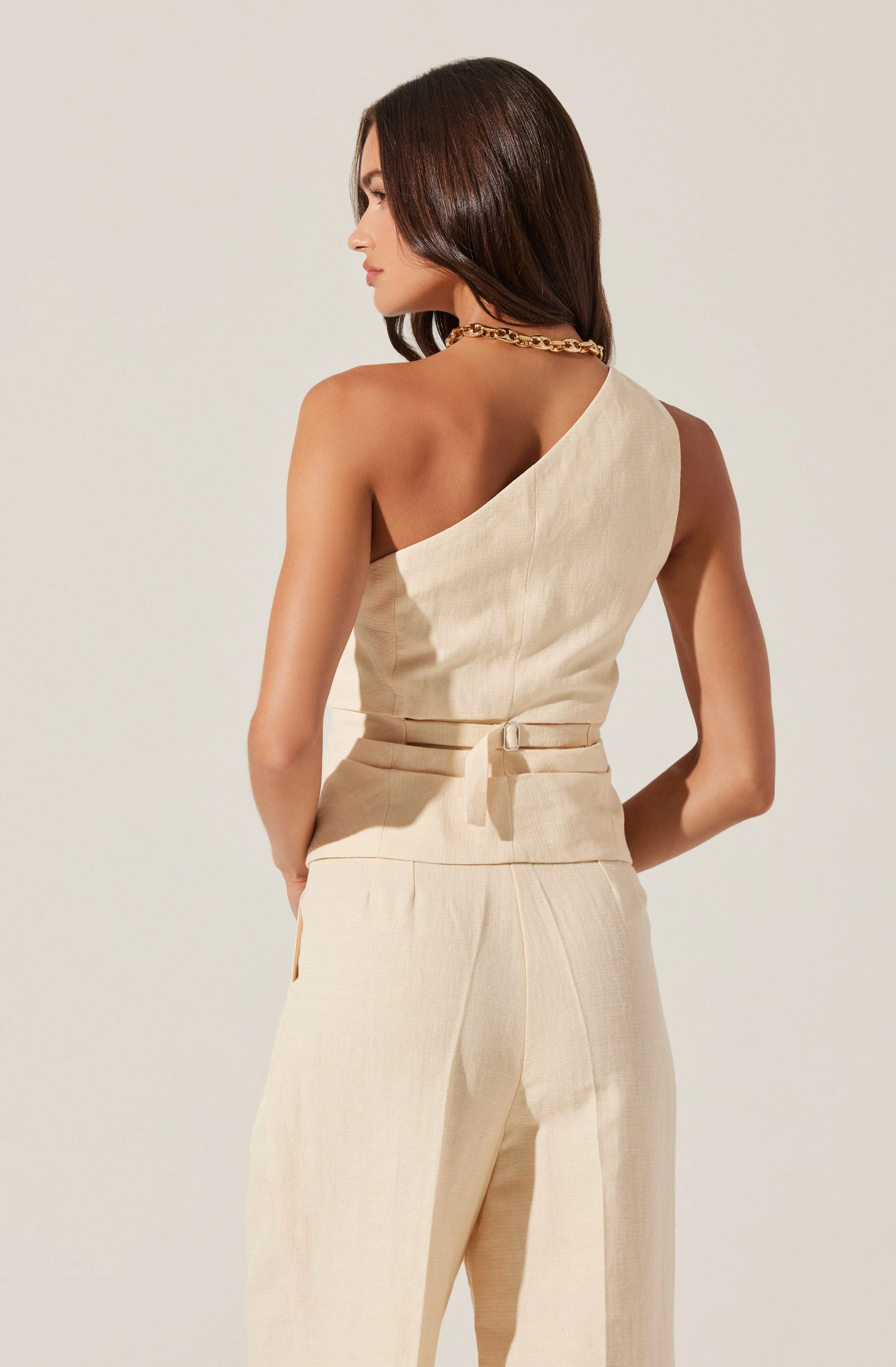 Bryony One Shoulder Vest - Image 5