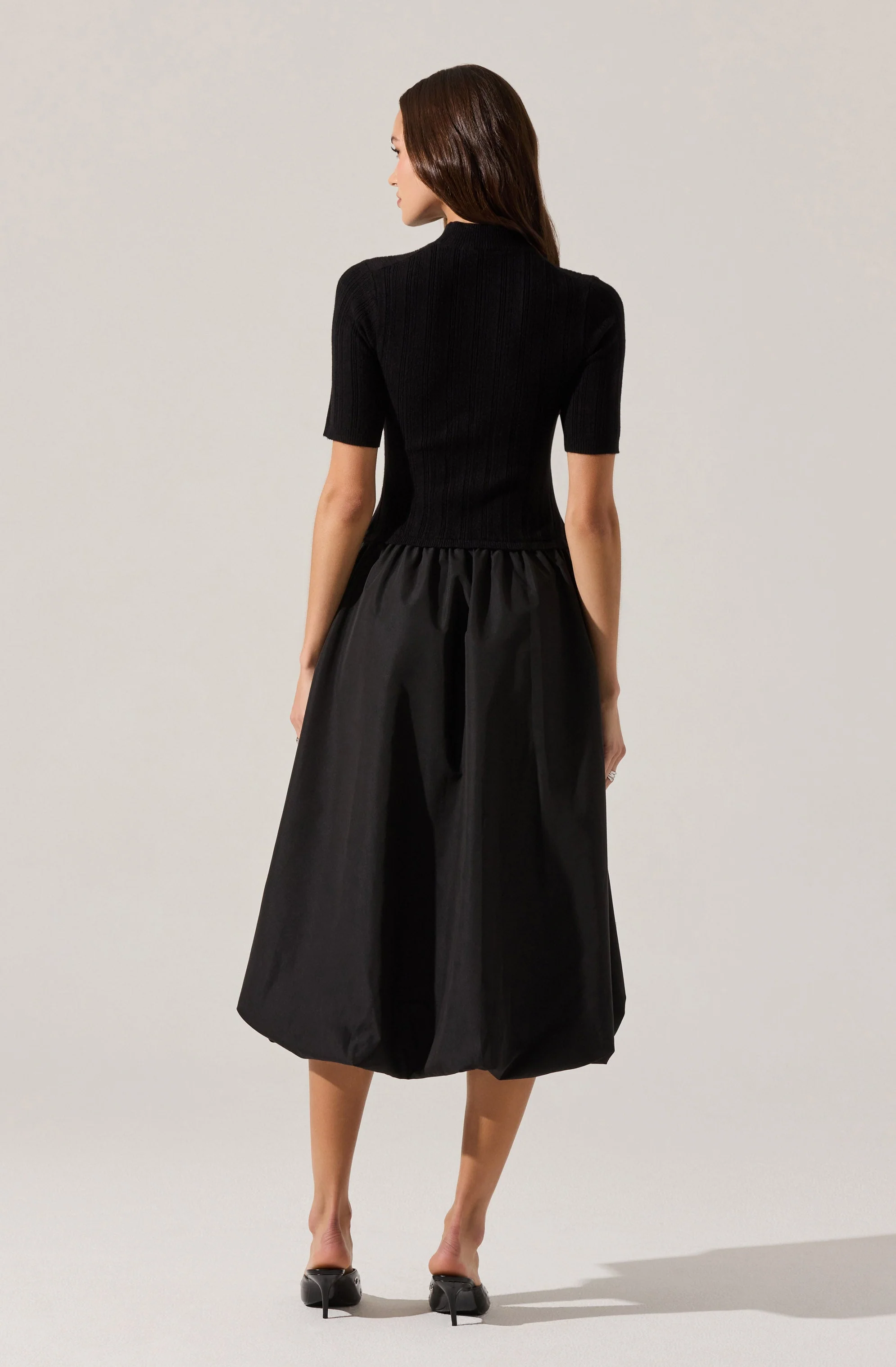 Caerlion Contrast Knit Midi Dress - Image 4