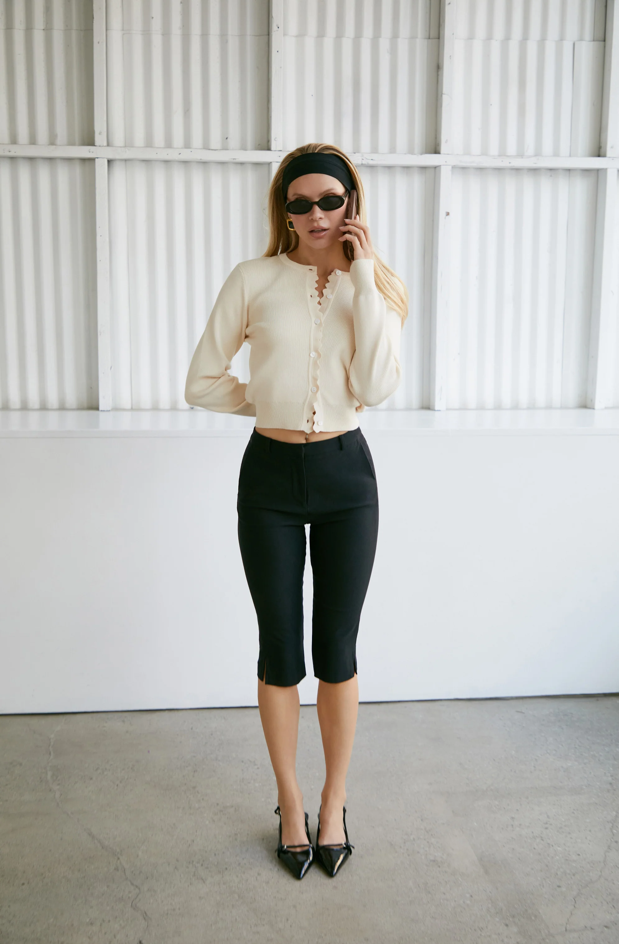 Cardin Tailored Capri Pants - Image 7