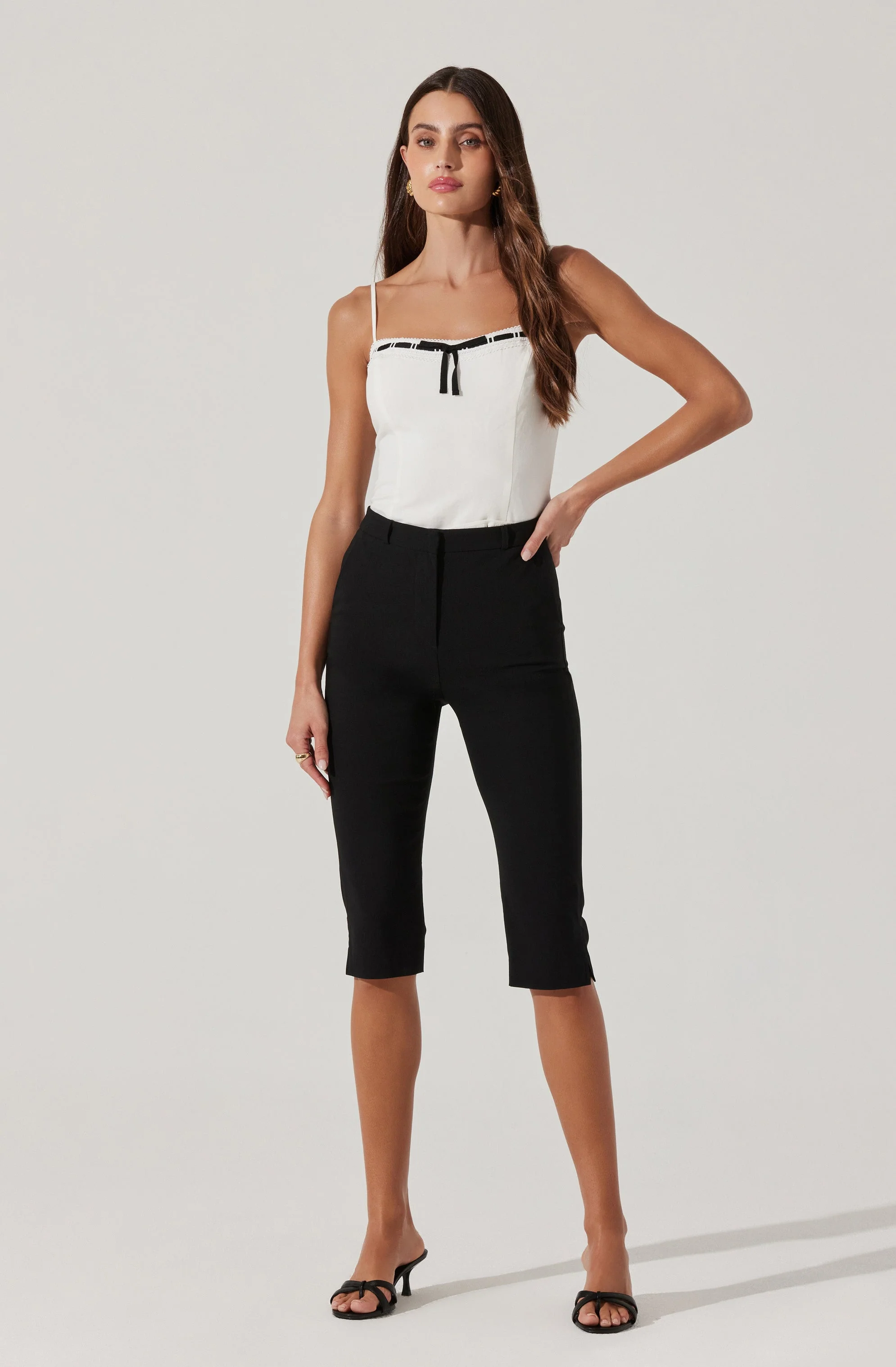 Cardin Tailored Capri Pants - Image 8