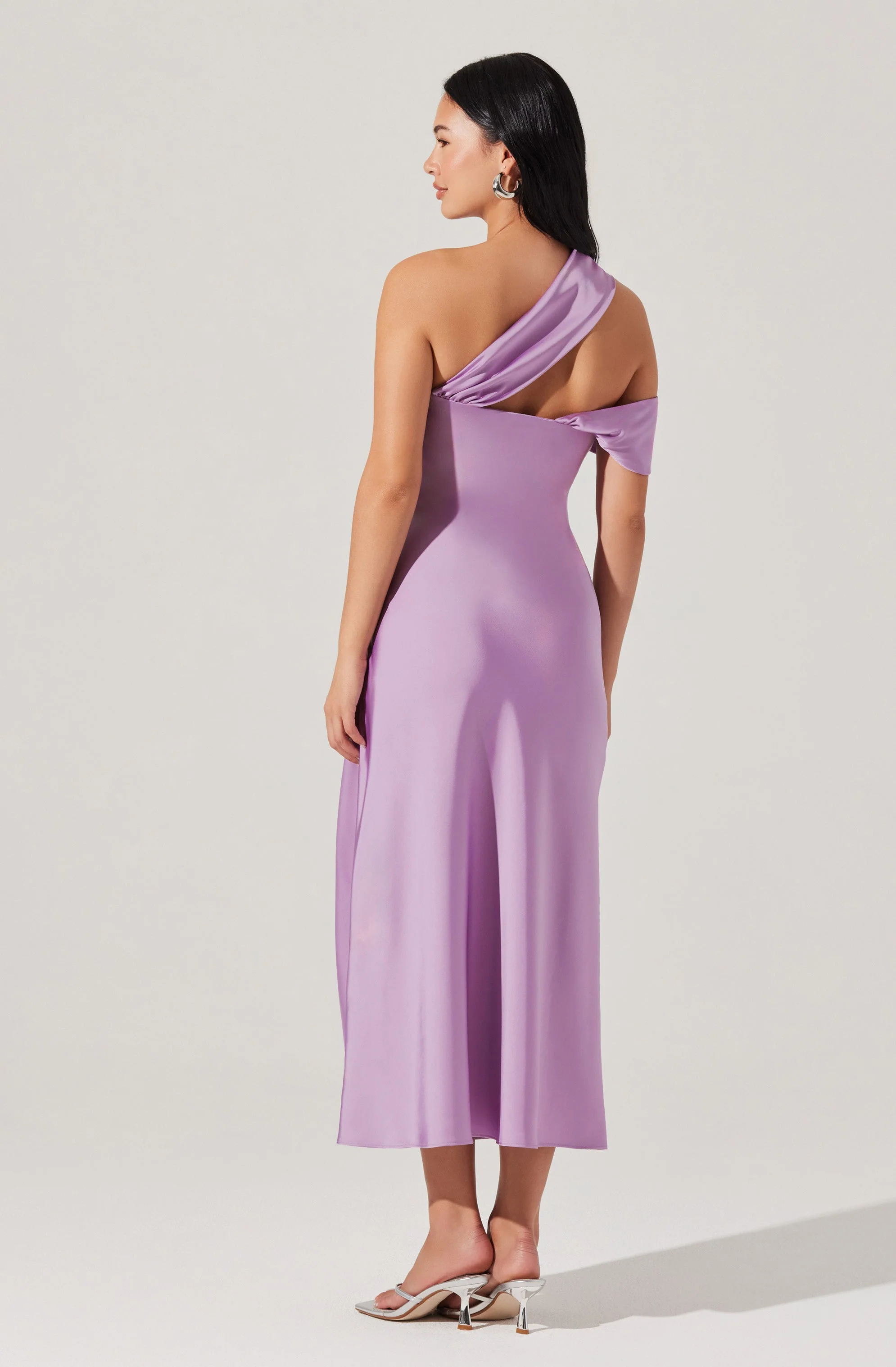 Cersei One Shoulder Midi Dress - Image 5