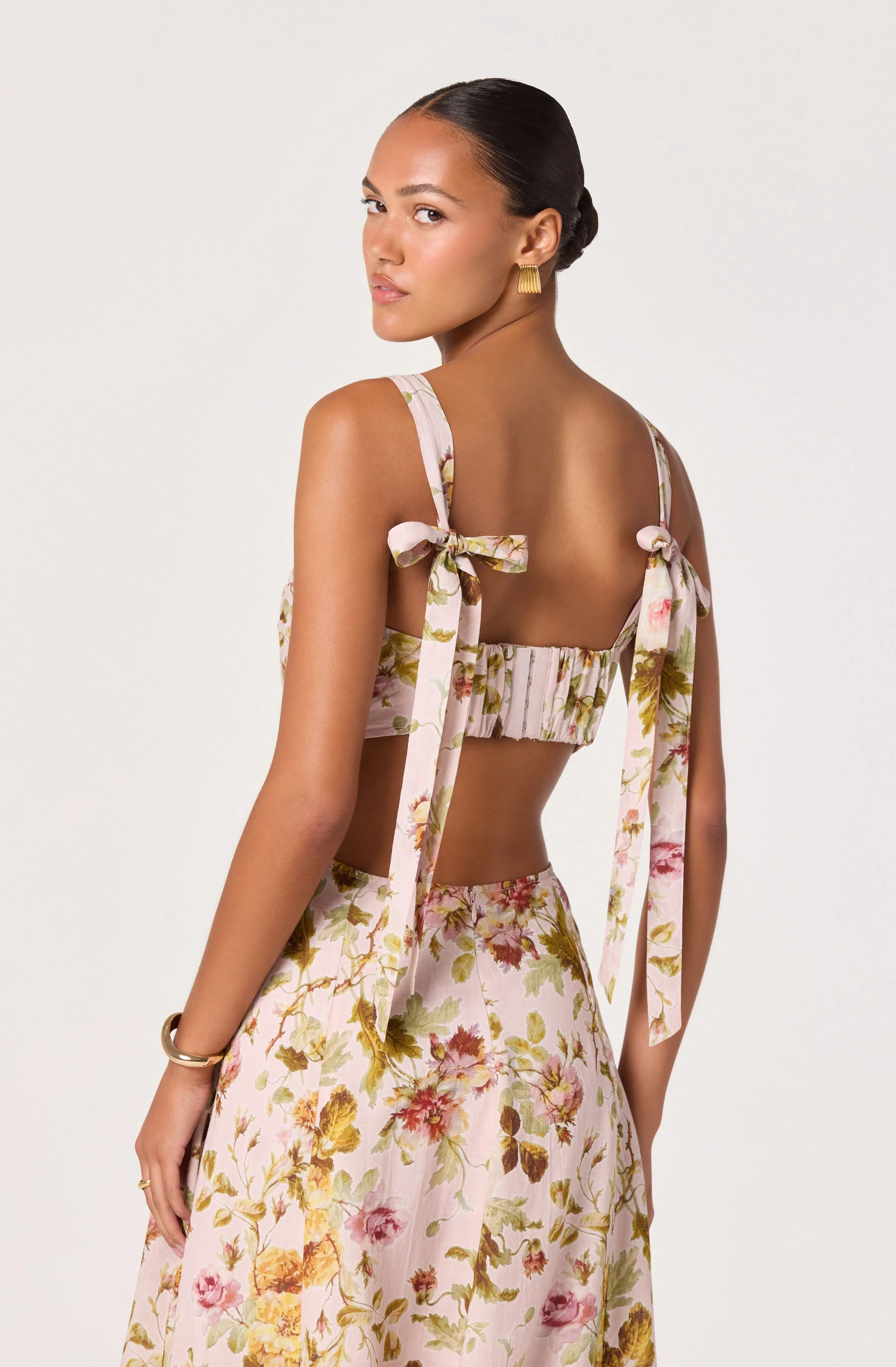 Ciana Linen Midi Dress - Image 5